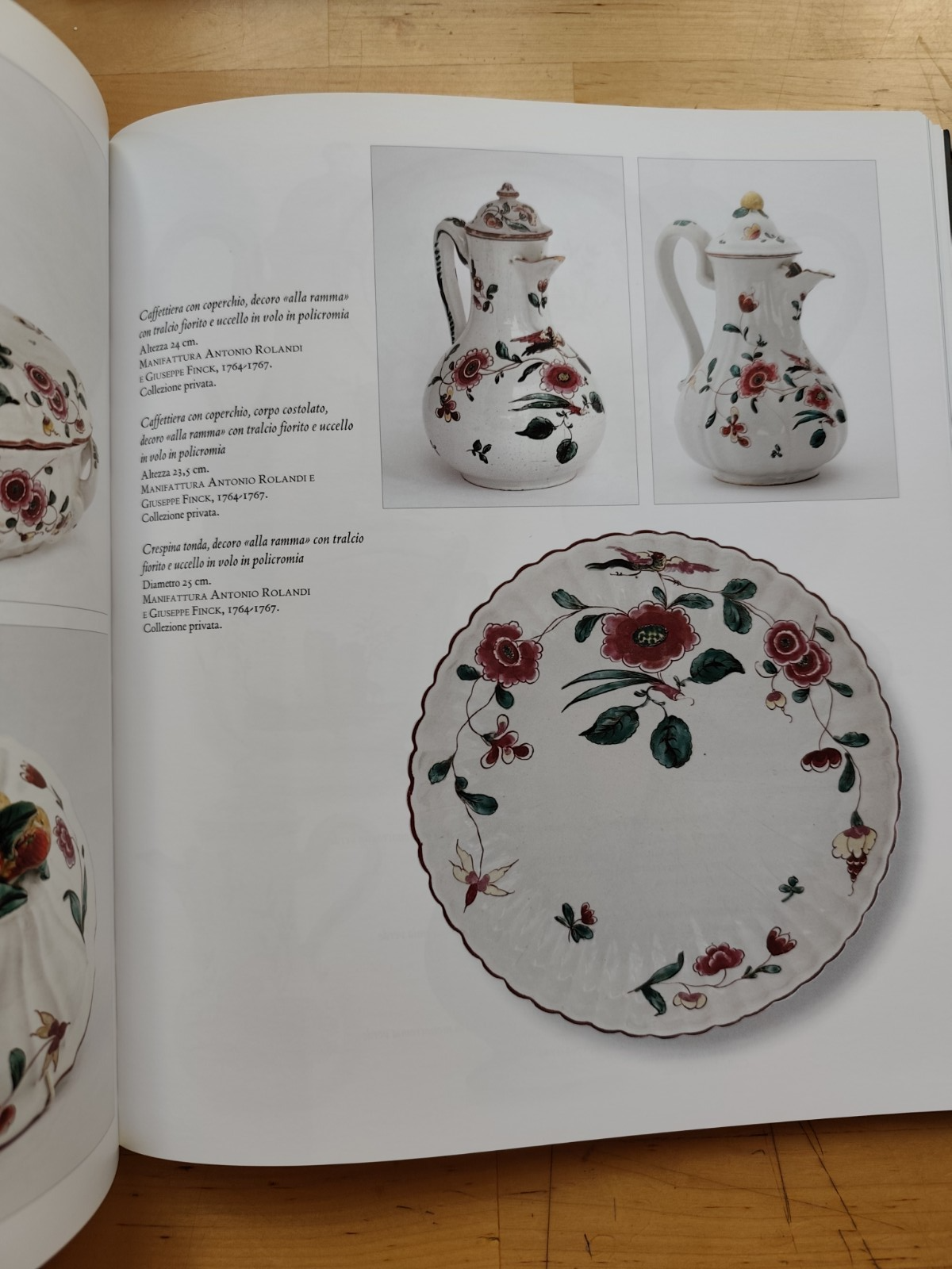 Le più belle maioliche - Capolavori di colle Ameno, Rolandi Finck nella Bologna