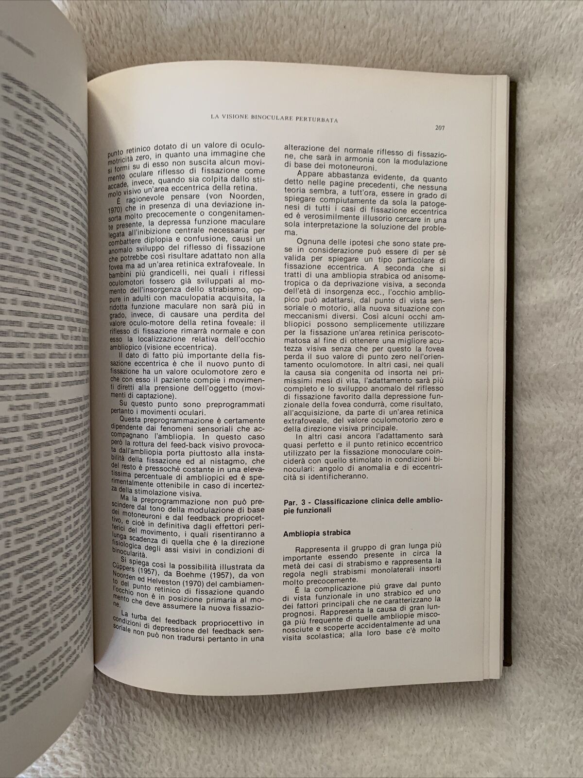 L'UNITÀ VISIVA SENSORIO-MOTORIA fisiopatologia e clinica dello strabismo. Maione