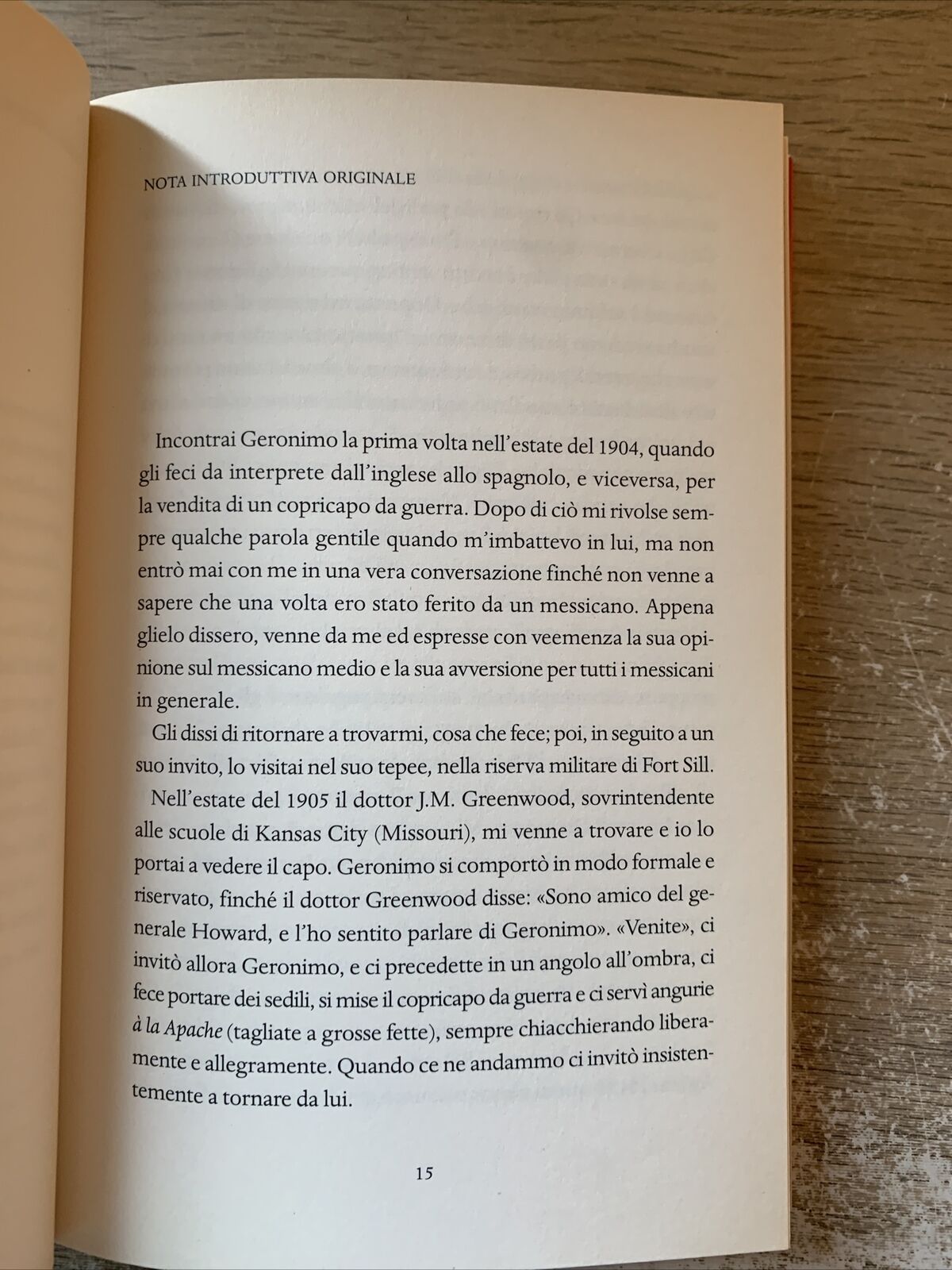 Geronimo la mia storia autobiografia di un guerriero. Redstar press 2013