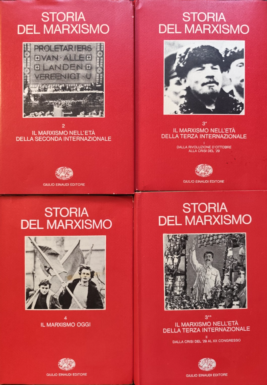 Storia del Marxismo - Einaudi editore 4 volumi 1979/80
