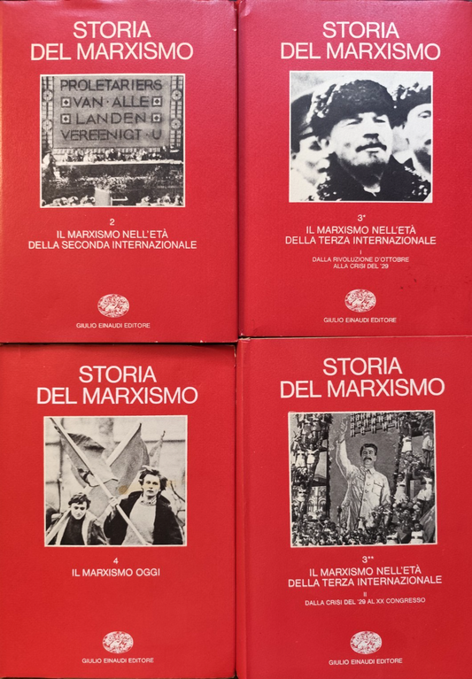 Storia del Marxismo - Einaudi editore 4 volumi 1979/80