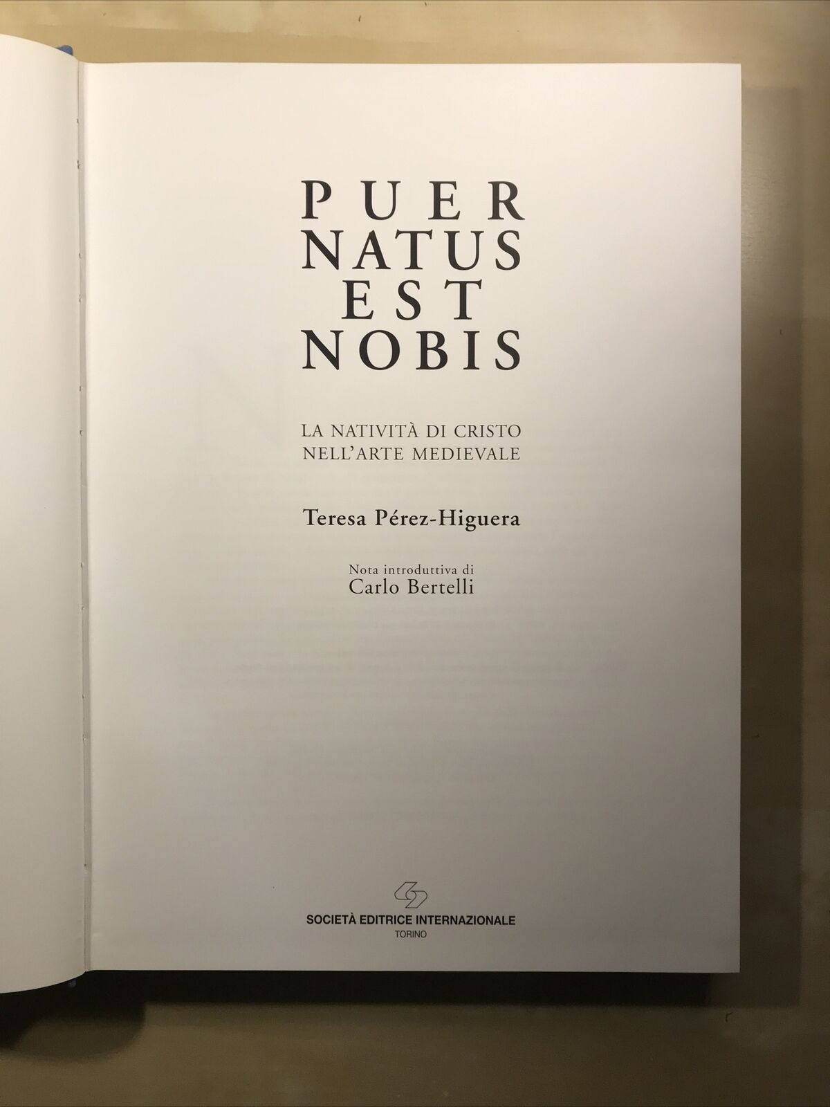 PUER NATUS EST NOBIS - La natività di Cristo nell'arte medievale Teresa Pérez #