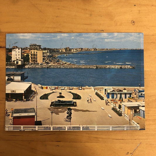 CARTOLINA S. GIULIANO SPIAGGIA E MOLO - 1972 VIAGGIATA