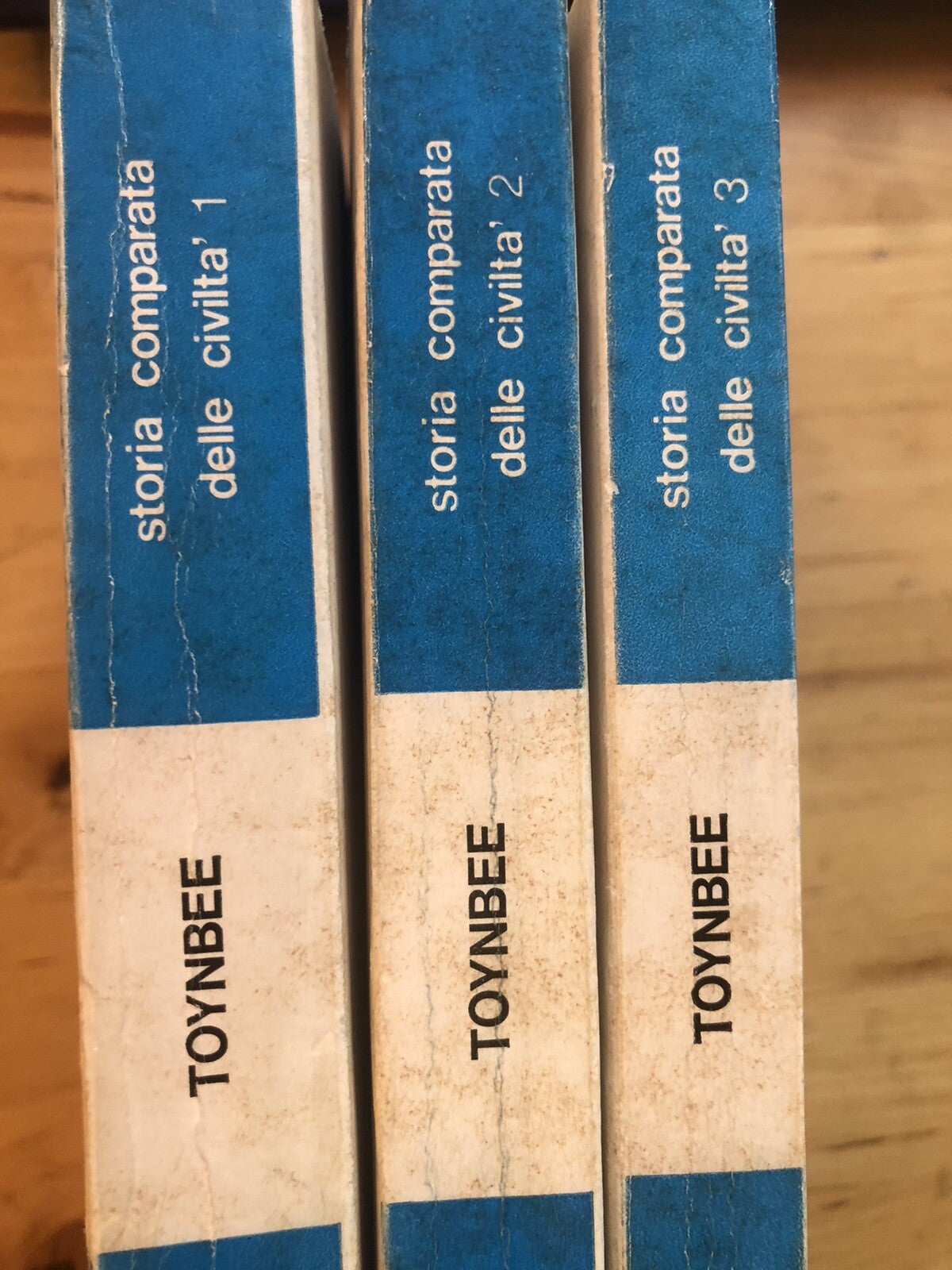 Storia comparata delle civiltà, Toynbee, Newton Compton editori 1974 - 3 voll.