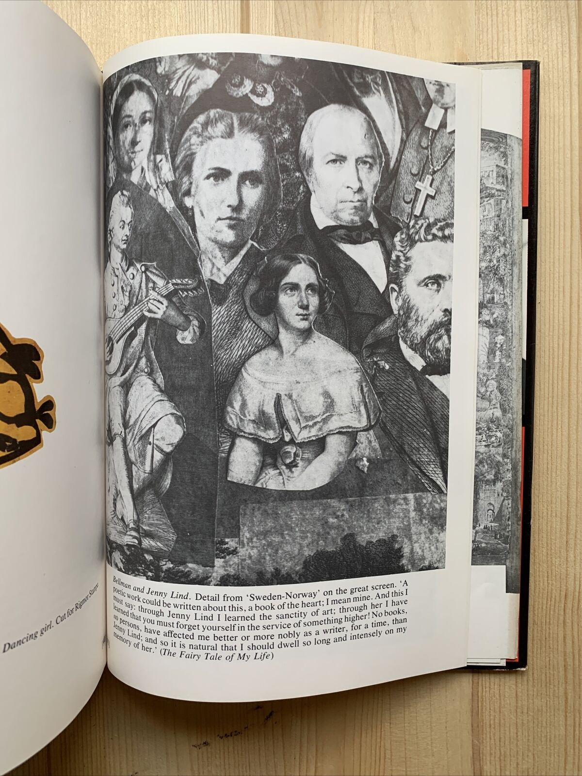 HANS CHRISTIAN ANDERSEN as an artist. Kjeld Heltoft 1977 #