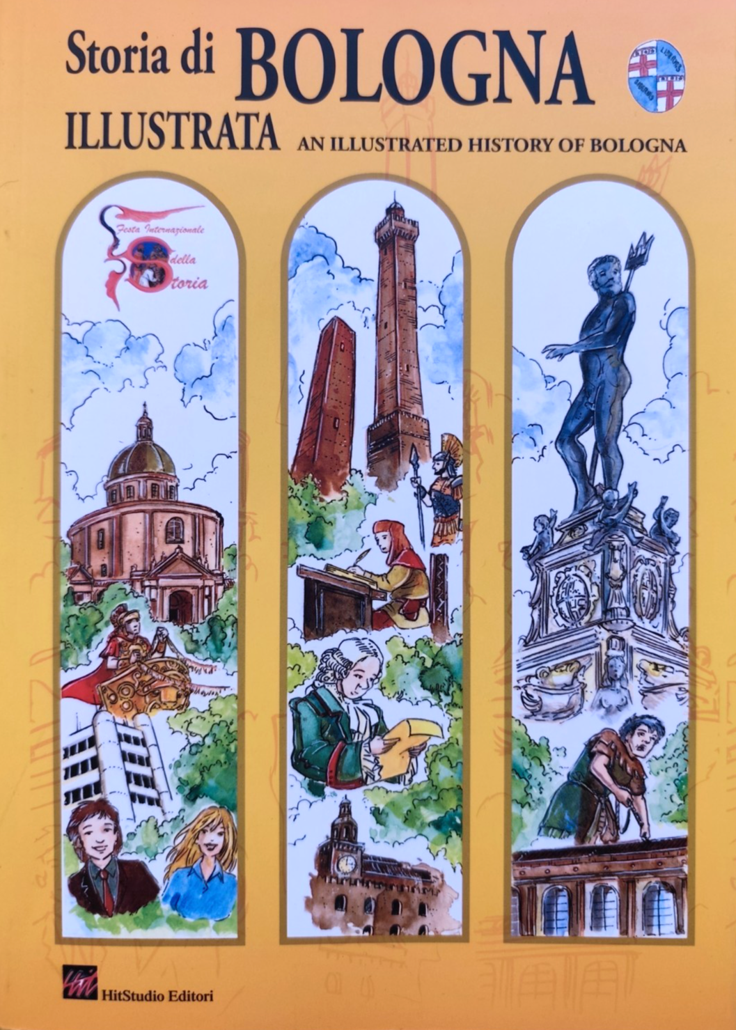 Storia di Bologna illustrata, an illustrated history of Bologna - HitStudio ed.