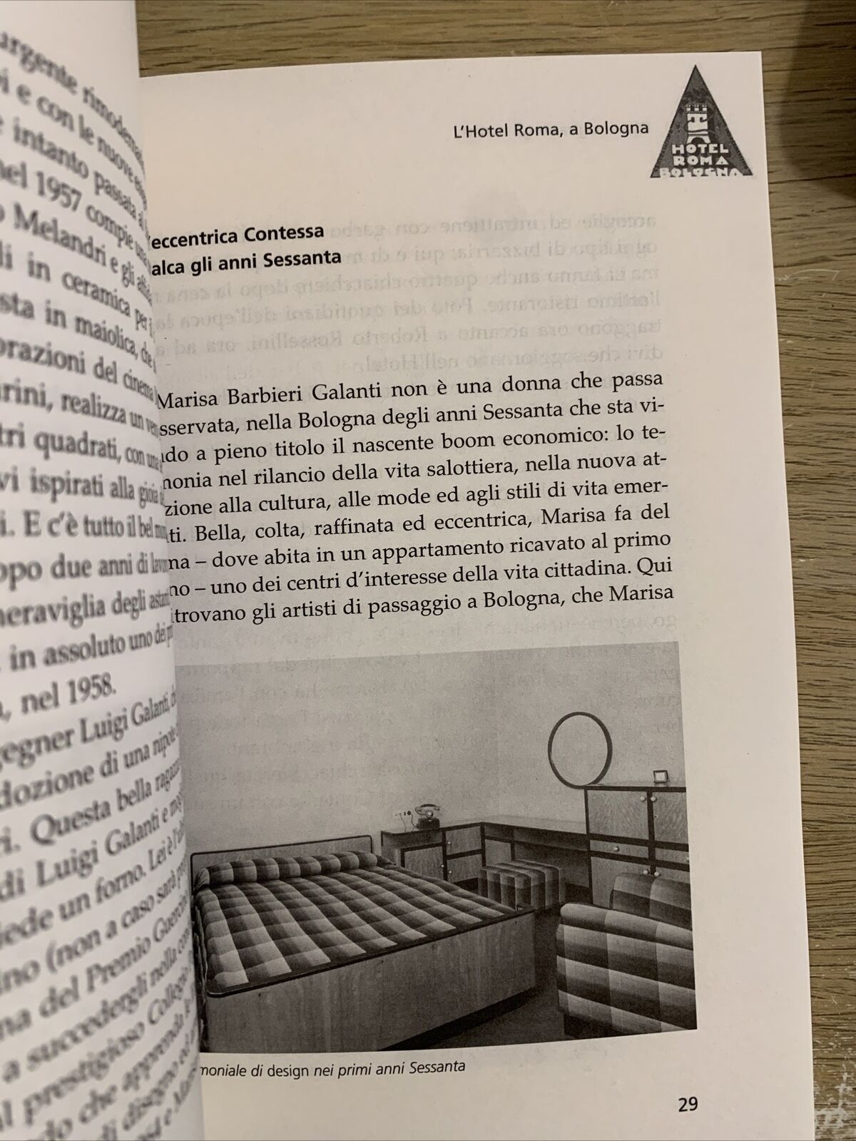 (Bologna via D'Azeglio "Hotel Roma") Dove sognano gli artisti.Gabriele Cremonini