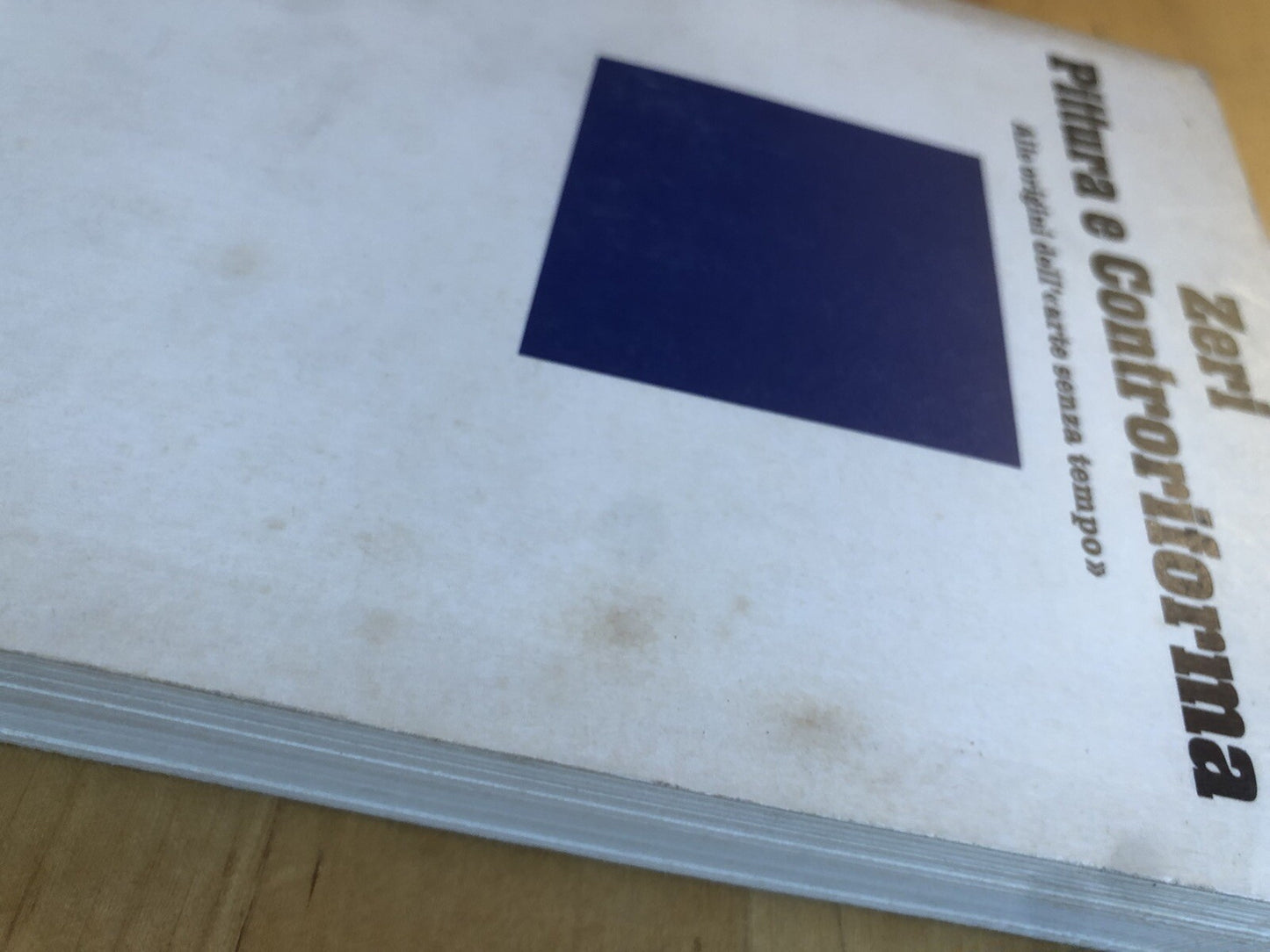 Pittura e controriforma alle origini dell'arte senza tempo - Zeri, Einaudi 1970