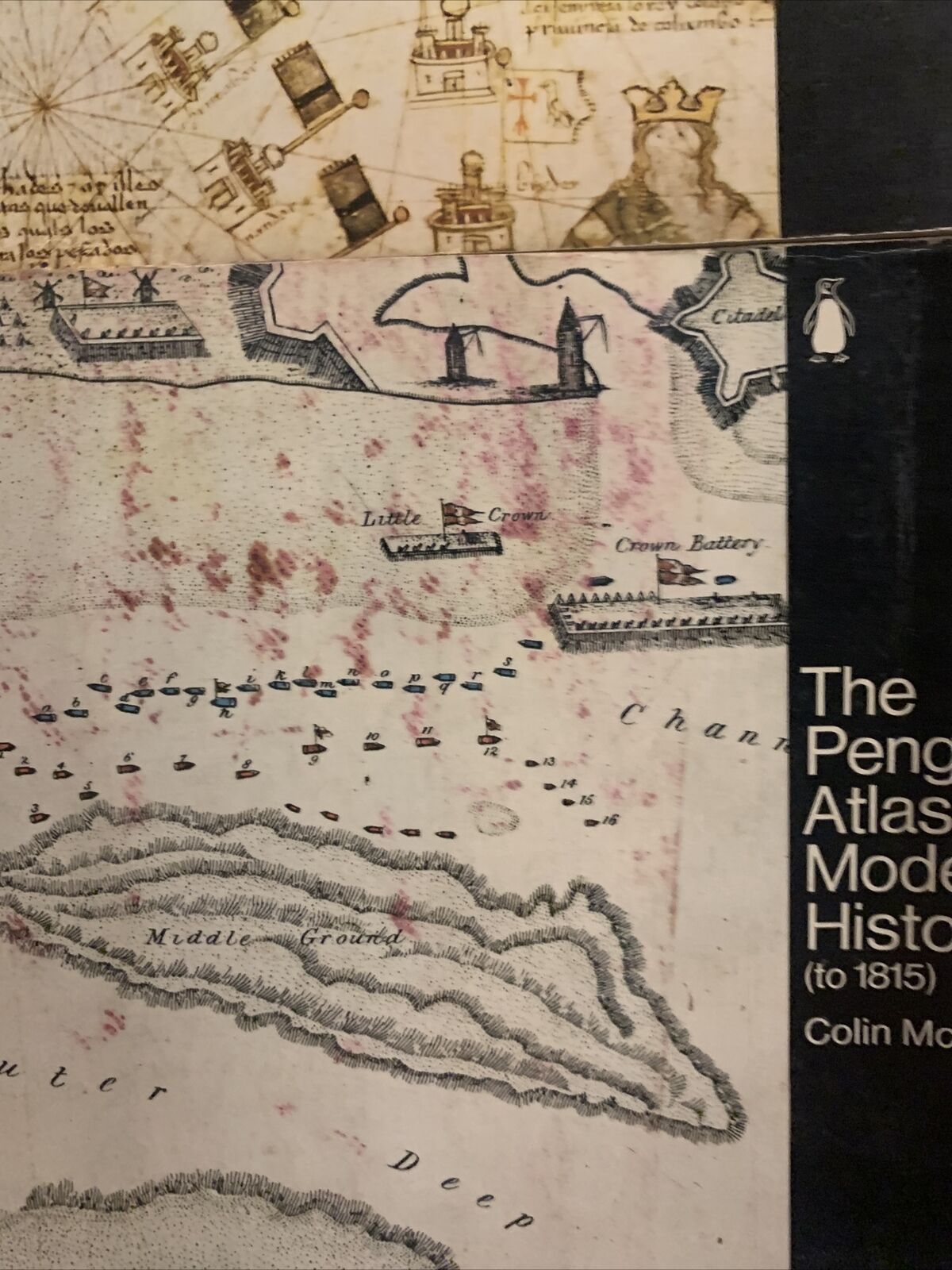 THE PENGUIN ATLAS - ANCIENT, MEDIEVAL, MODERN HISTORY. COLIN MCEVEDY #