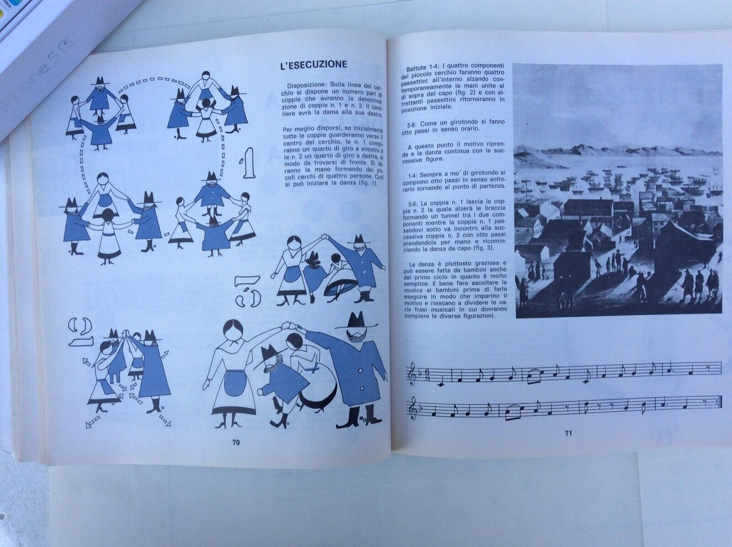 LA DANZA POPOLARE NELLA SCUOLA , MARIO RAGGI, EDITRICE LA SCUOLA, 1982