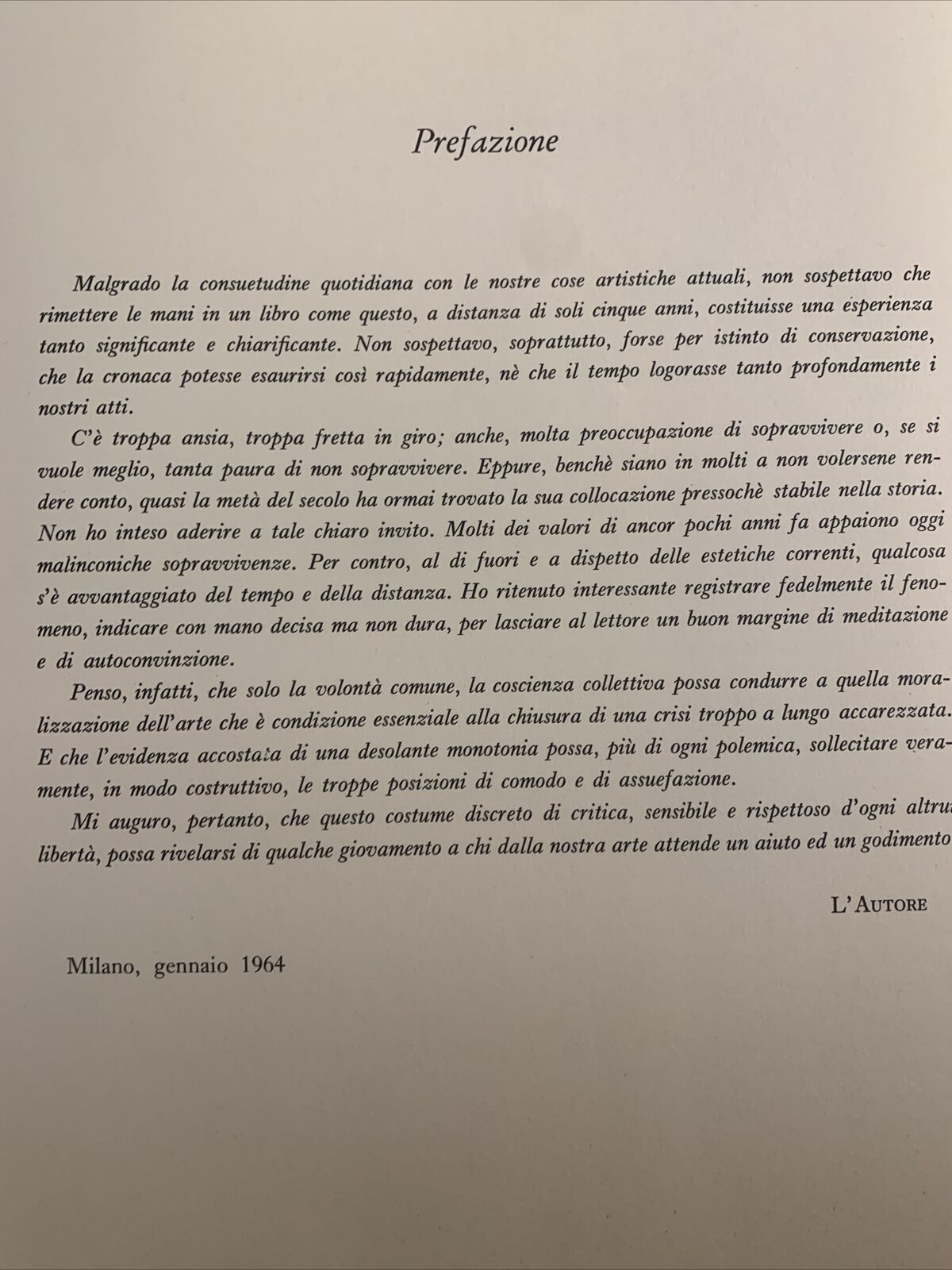 PITTURA ITALIANA CONTEMPORANEA - RENZO MODESTI, Antonio Vallardi 1964 #