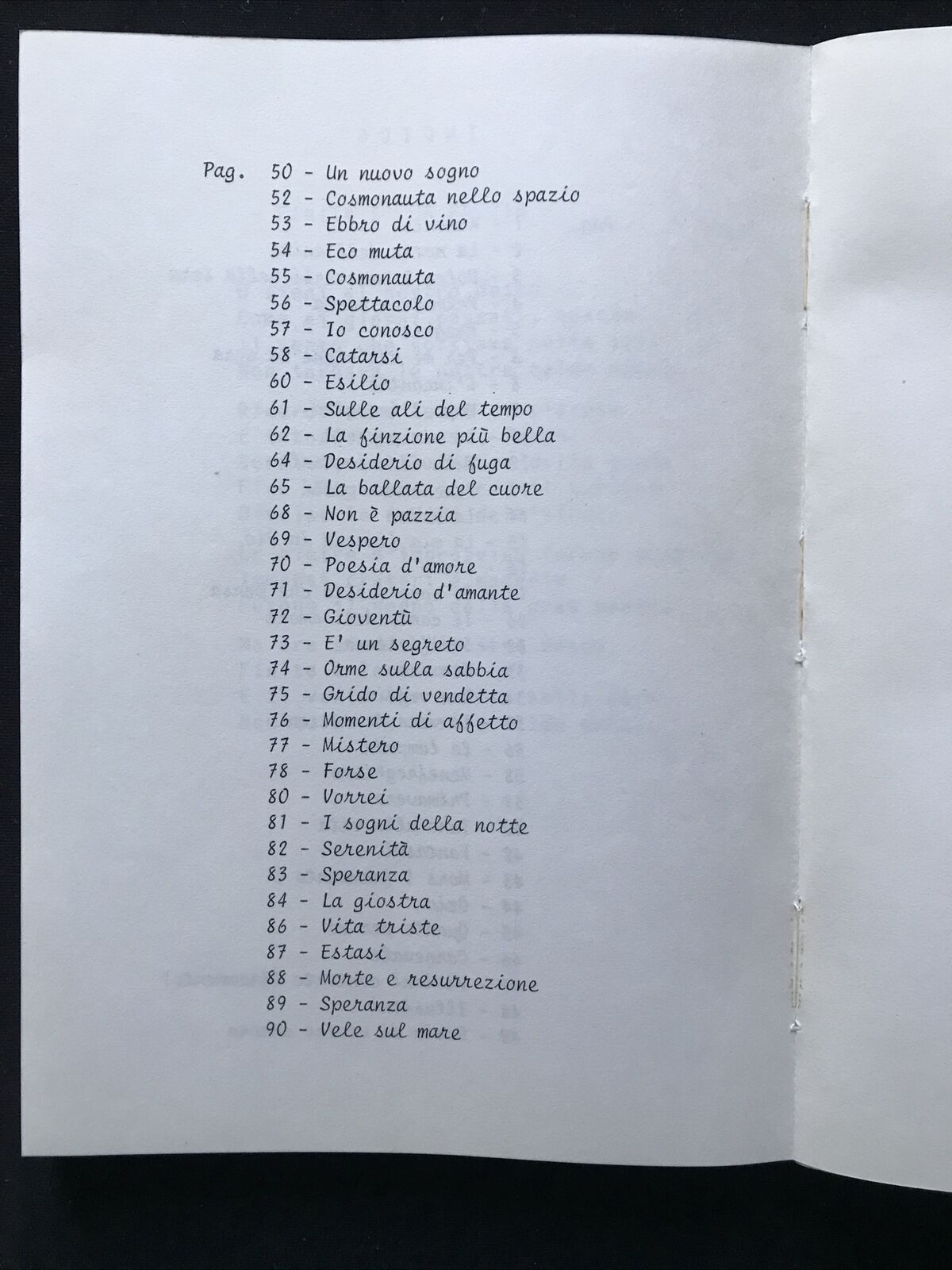 LIRICHE, PROSA POETICA RACCOLTA - Ettore Conti, sulle ali del vento 1973 #