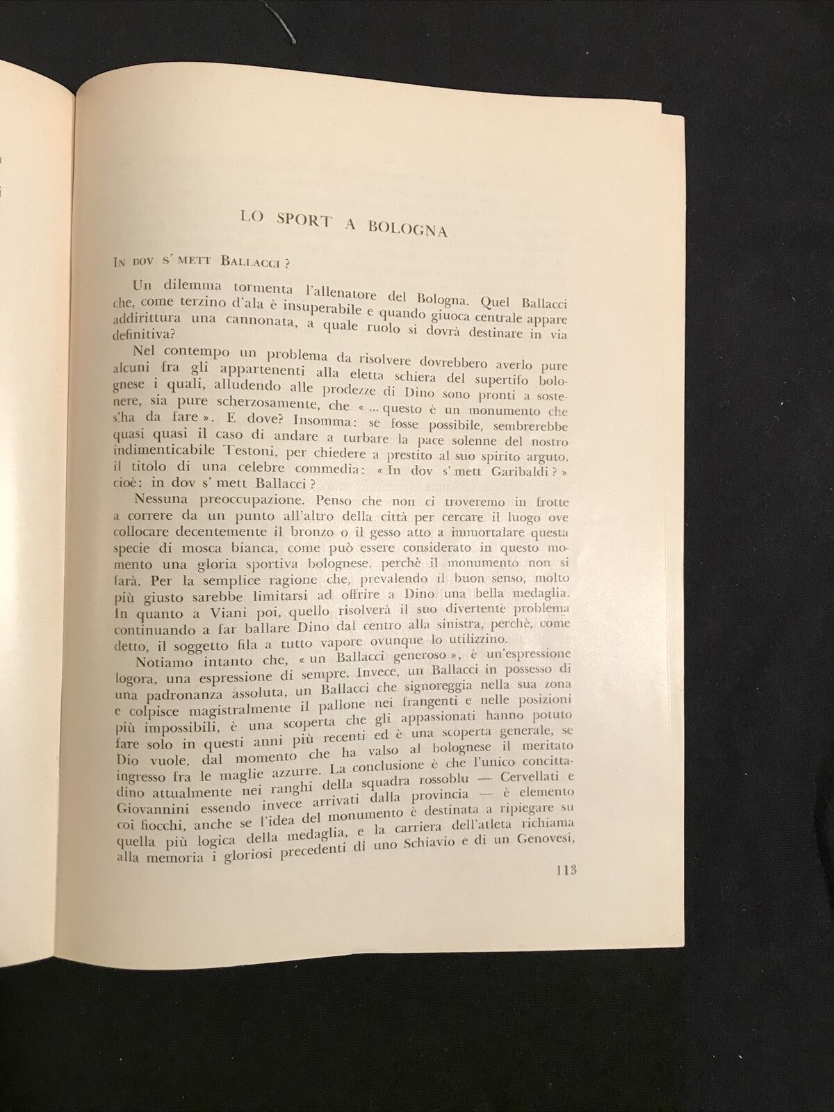 Bologna, Strenna della Famèja Bulgnèisa 1955