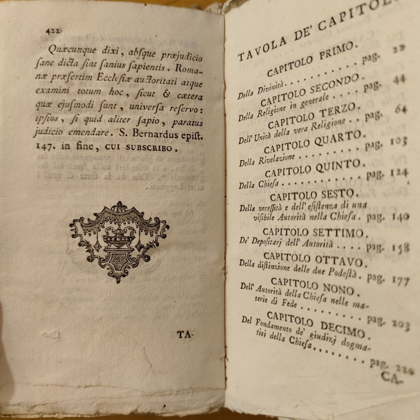 Pensieri teologici relativi agli errori de' nostri tempi - Niccolò Jamin - 1780