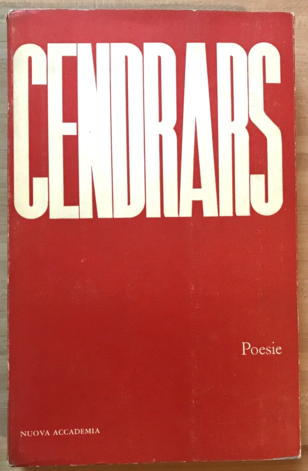 Cendrars poesie - Nuova Accademia 1961 #
