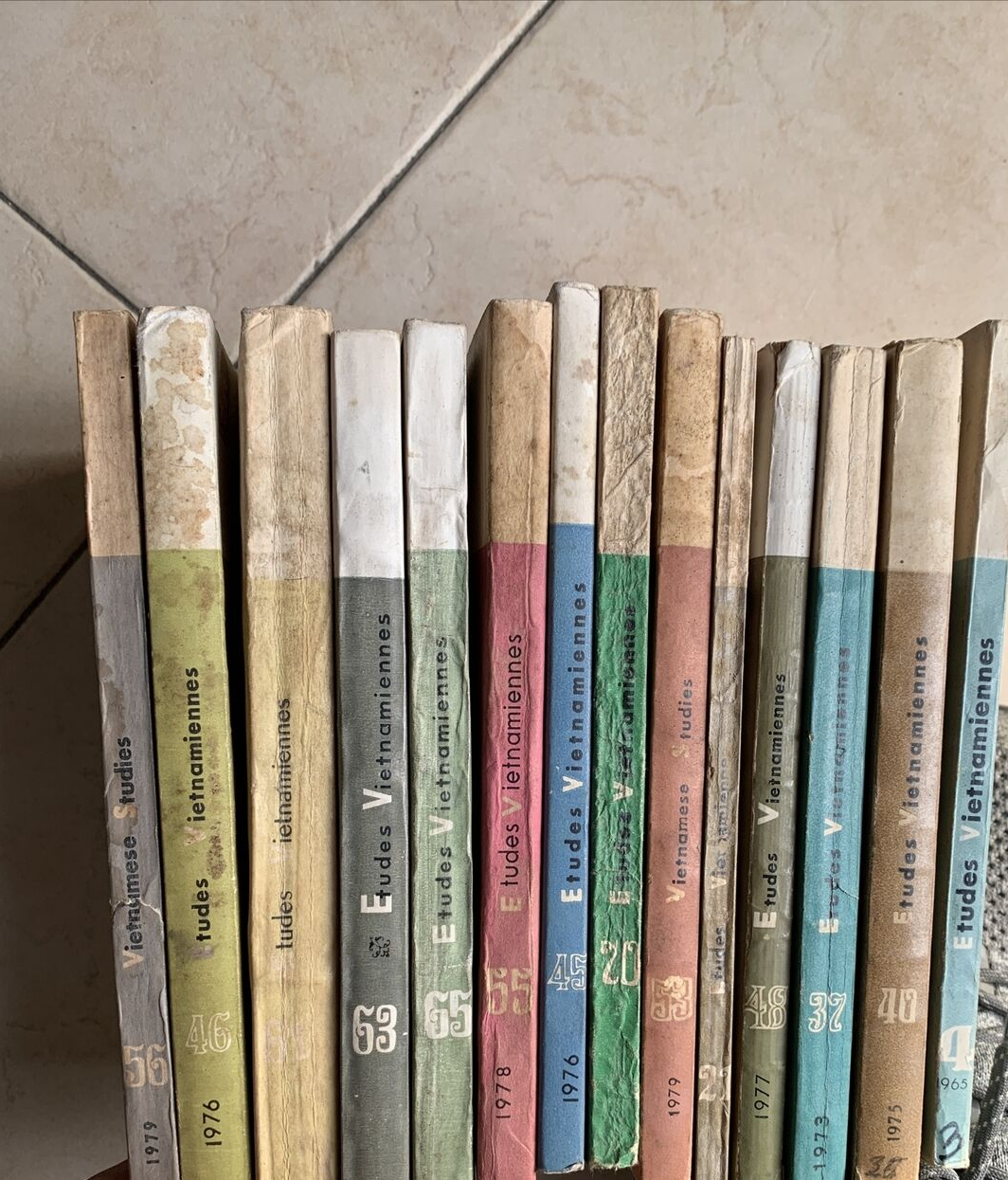 ETUDES VIETNAMIENNES. 14 volumi #