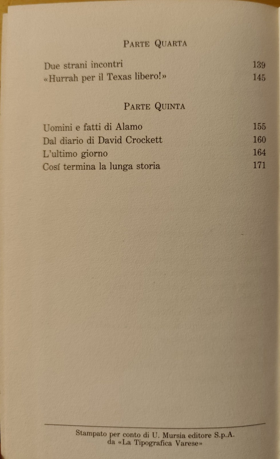 David Crockett - Nunzio Jacono, L'epopea del nuovo mondo, Mursia 1988