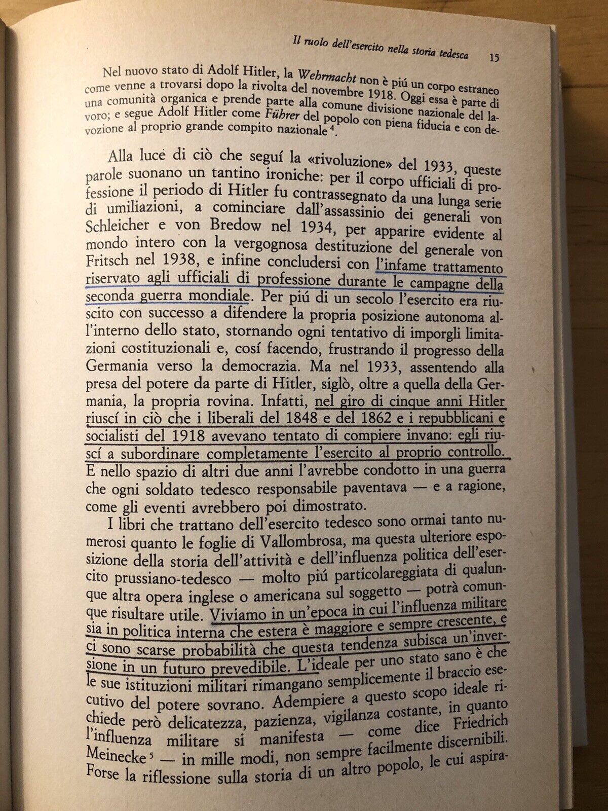 Il potere delle armi storia e politica dell'esercito prussiano - Gordon A. Craig