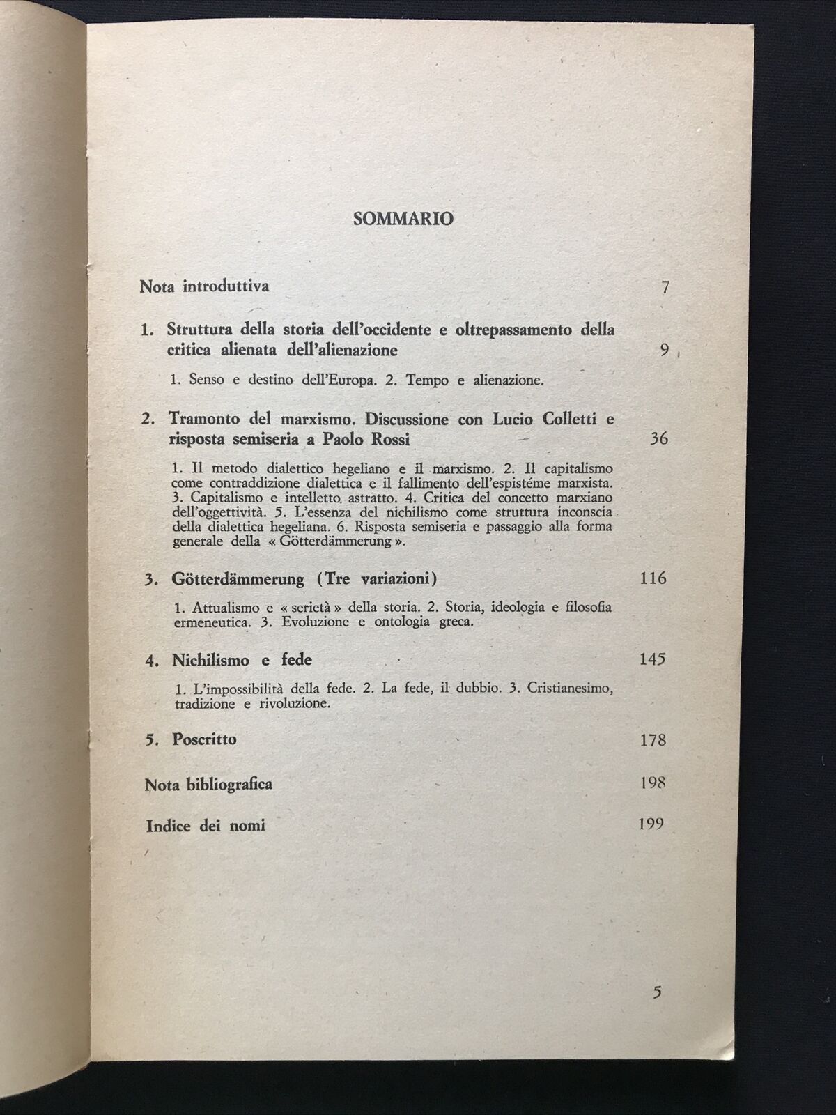 GLI ABITATORI DEL TEMPO, Emanuele Severino, armando ed. Filosofia .... d'oggi #