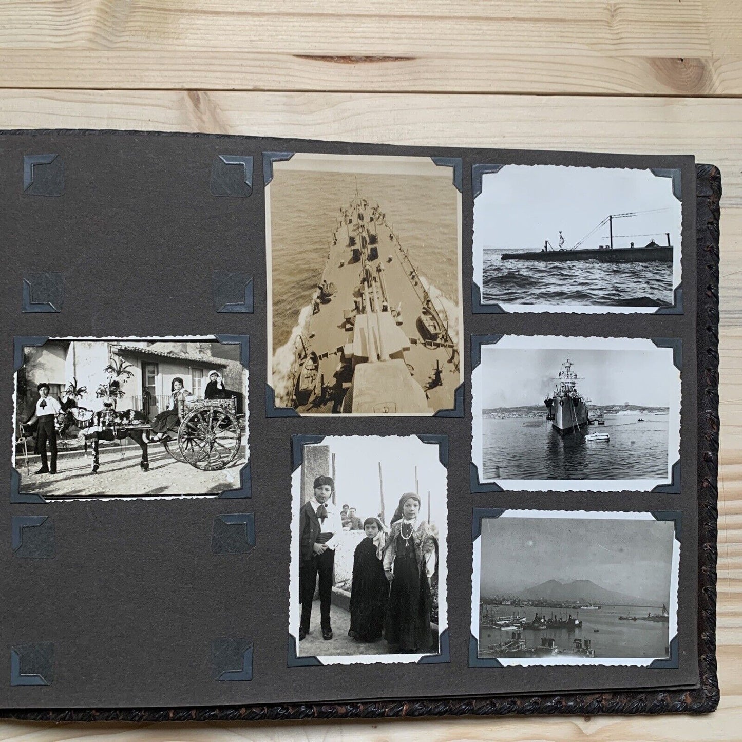 SOMMERGIBILI ITALIANI ALBUM FOTOGRAFICO - Circumnavigazione dell'Africa 1930