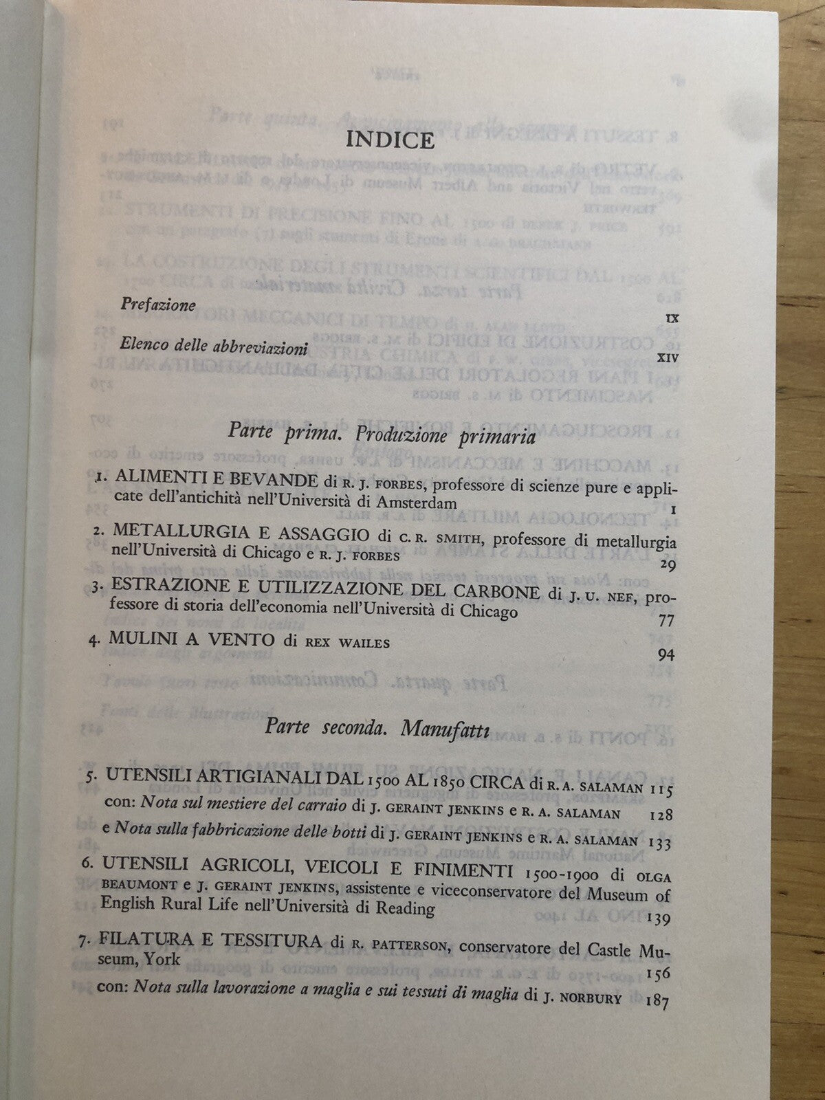 Storia della tecnologia, Charles Singer, Holmyard. Bollati Boringhieri 4 voll.