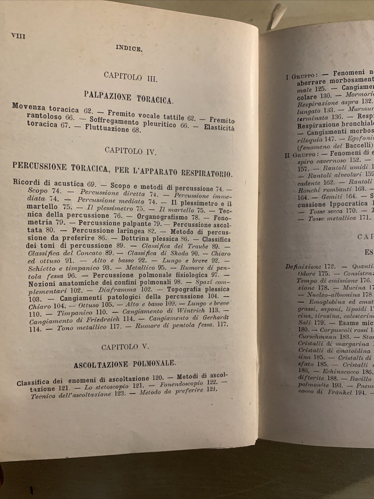 MANUALE DI CLINICA MEDICA PROPEDEUTICA (SEMEIOTICA) Adolfo Biondi, Vallardi 1903