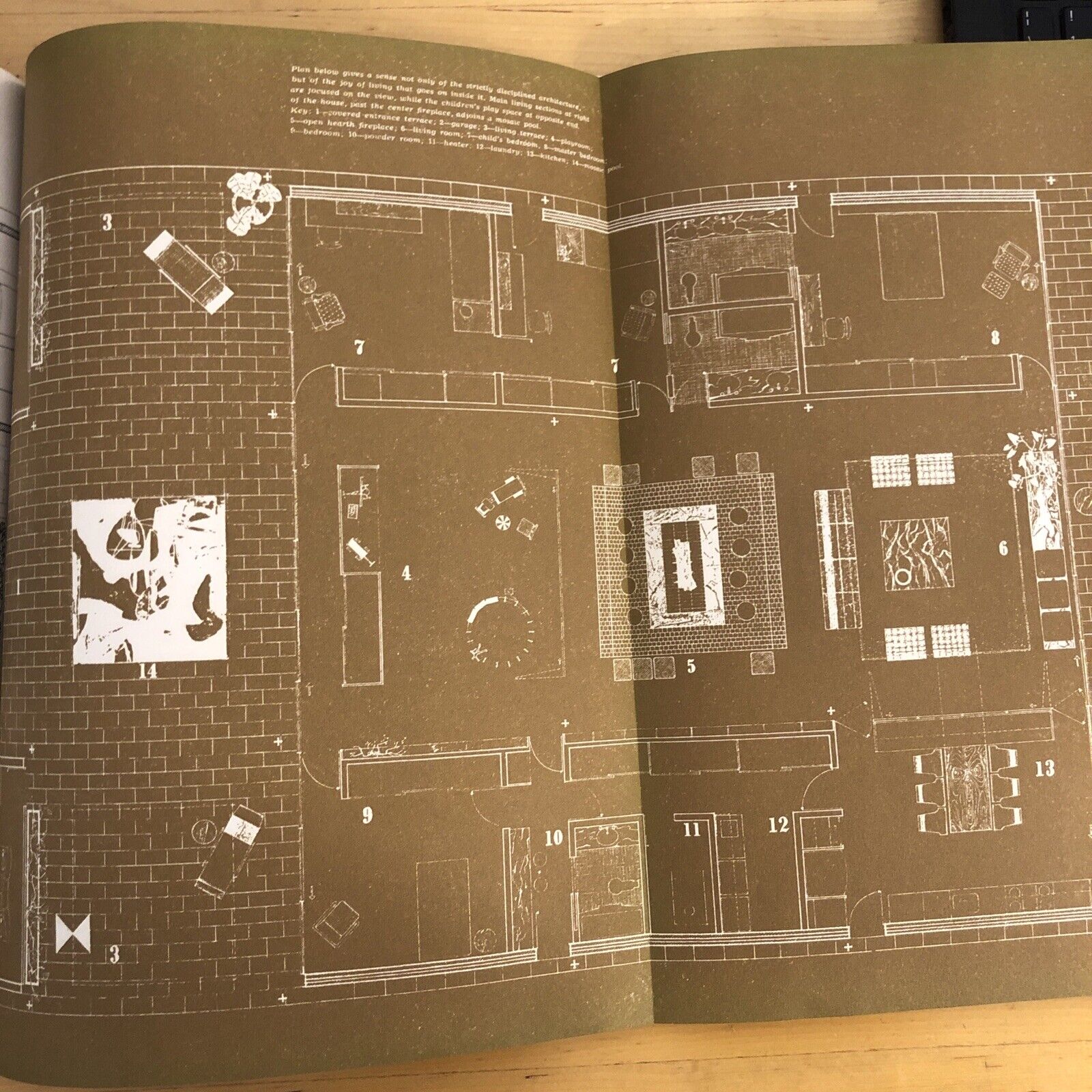INTERIORS MAGAZINE MARCH 1954 Olga Gueft - Interiors, design, architecture