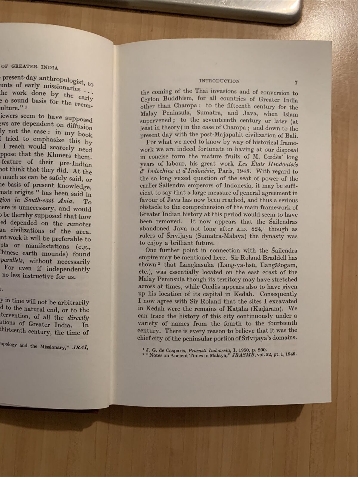 The making of greater India - H. G. Quaritch Wales. 1974 third edition #
