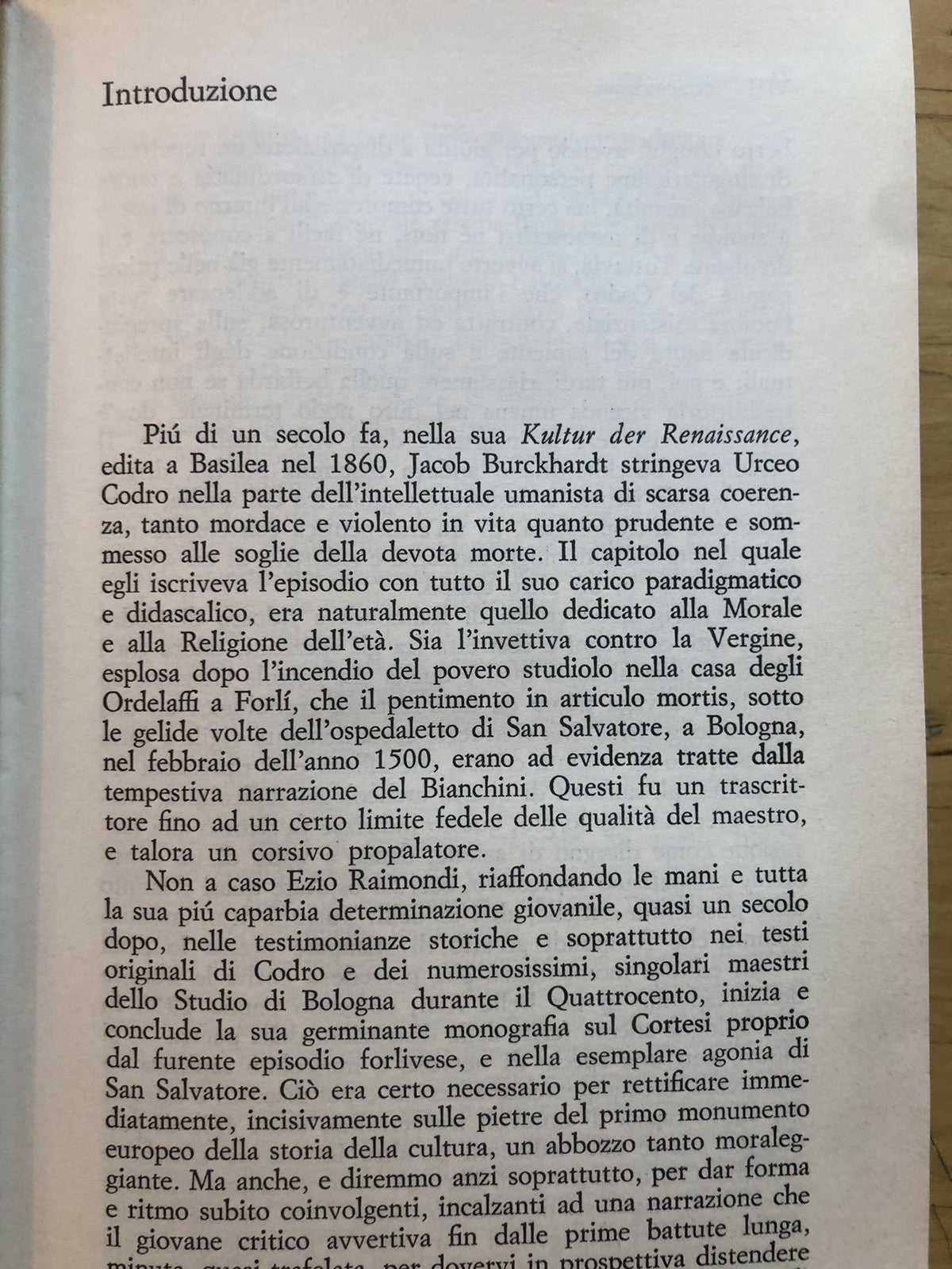 Codro e l'Umanesimo a Bologna, Ezio Raimondi - il Mulino 1987