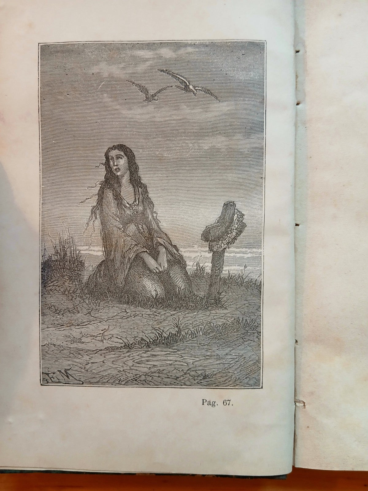 Racconti storici di Pietro Thouar - libro illustrato per ragazzi. F. Paggi 1877