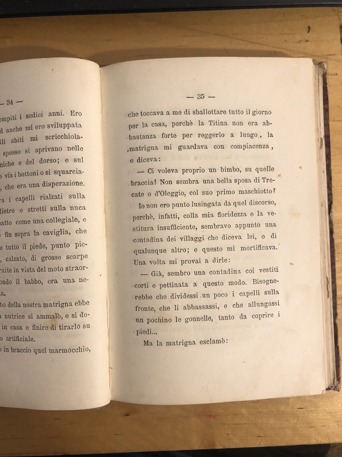 Un Matrimonio in Provincia, racconto - La Marchesa Colombi 1885 Giuseppe Galli