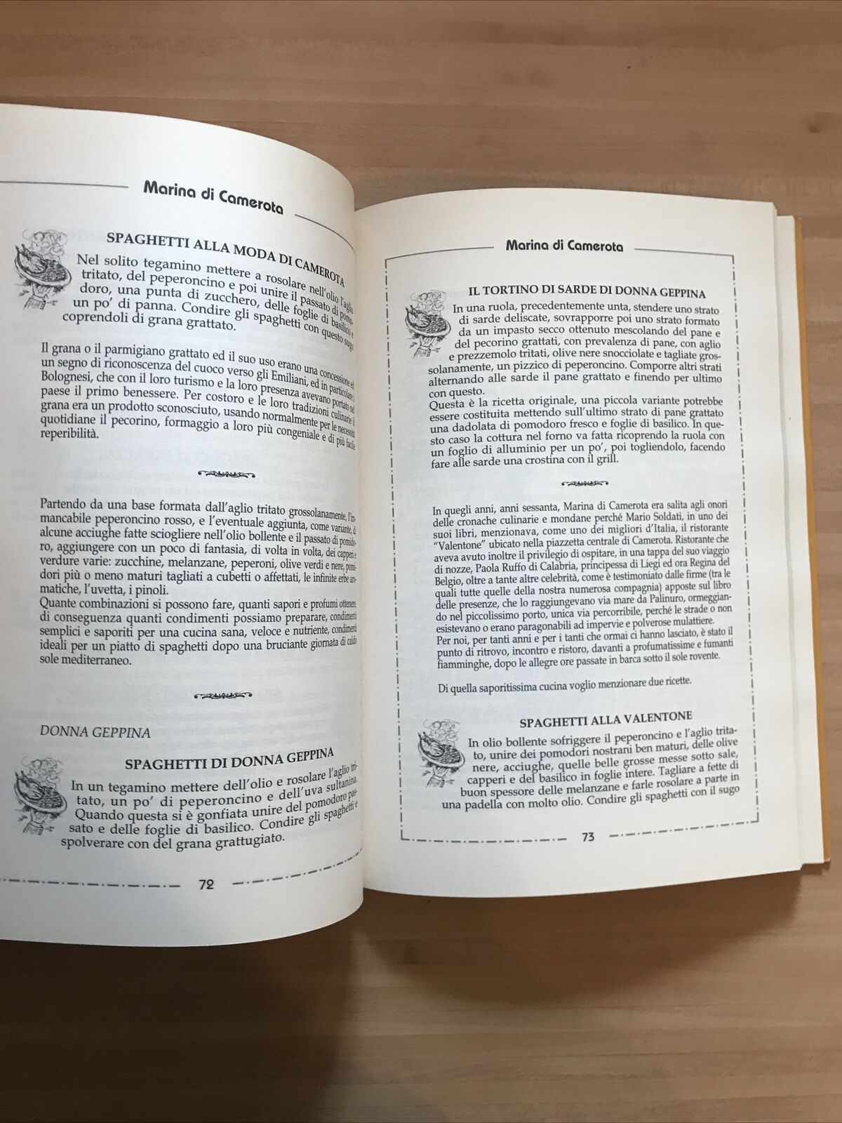 RICETTE ... DALLE CUCINE - Tito Trombacco, Percorsi gastronomici ATESA EDITRICE