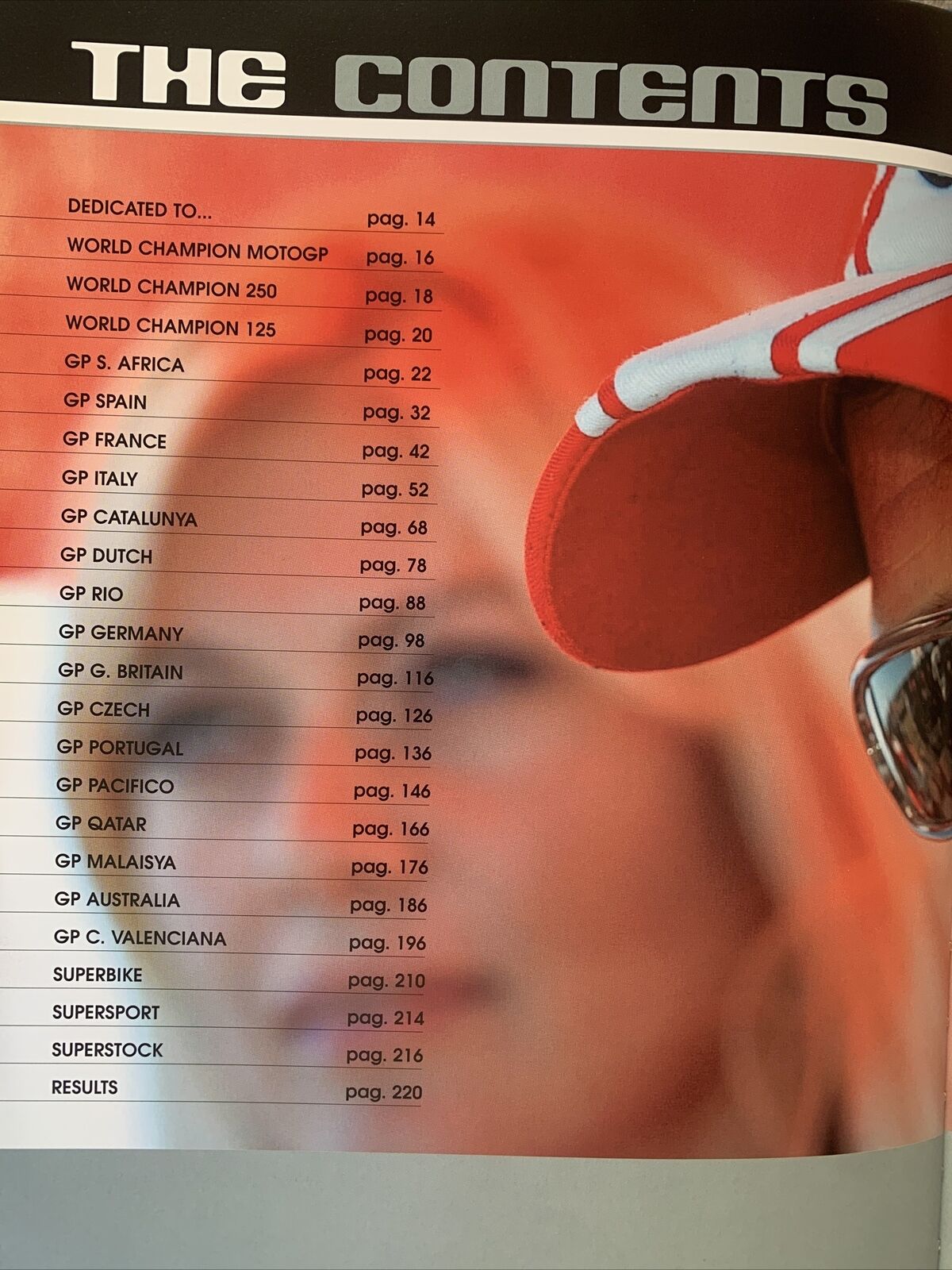 MOTORACING NEWS. Valentino Rossi. settima edizione. novembre 2004