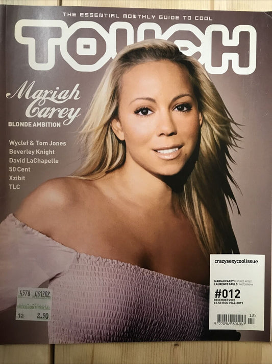 Mariah Carey, TOUCH MAGAZINE #12, december 2002. 50 cent, xzibit, TLC Lachapelle