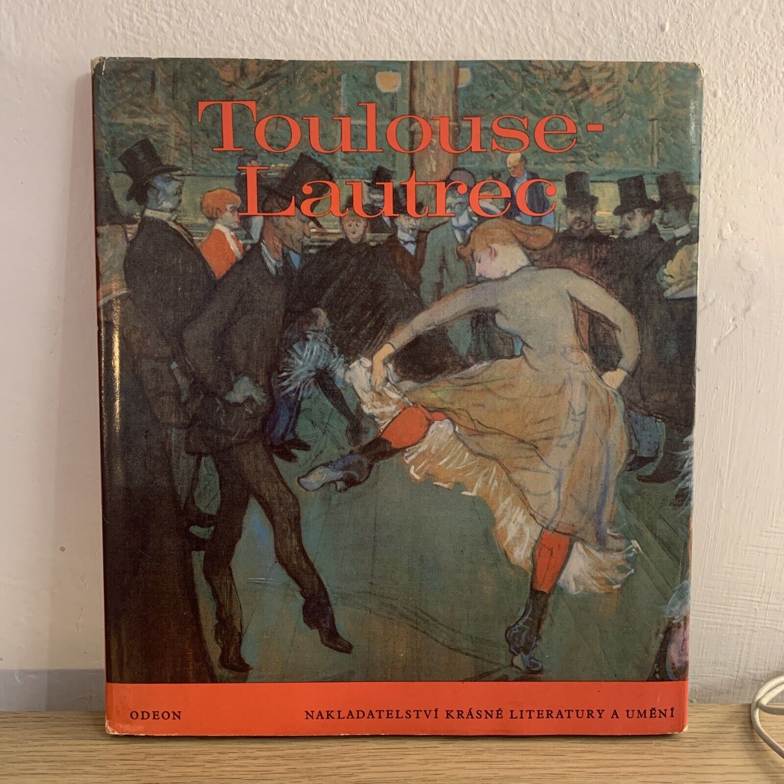 TOULOSE LAUTREC. ODEON. nakladatelství krásné. Denys Sutton 1968