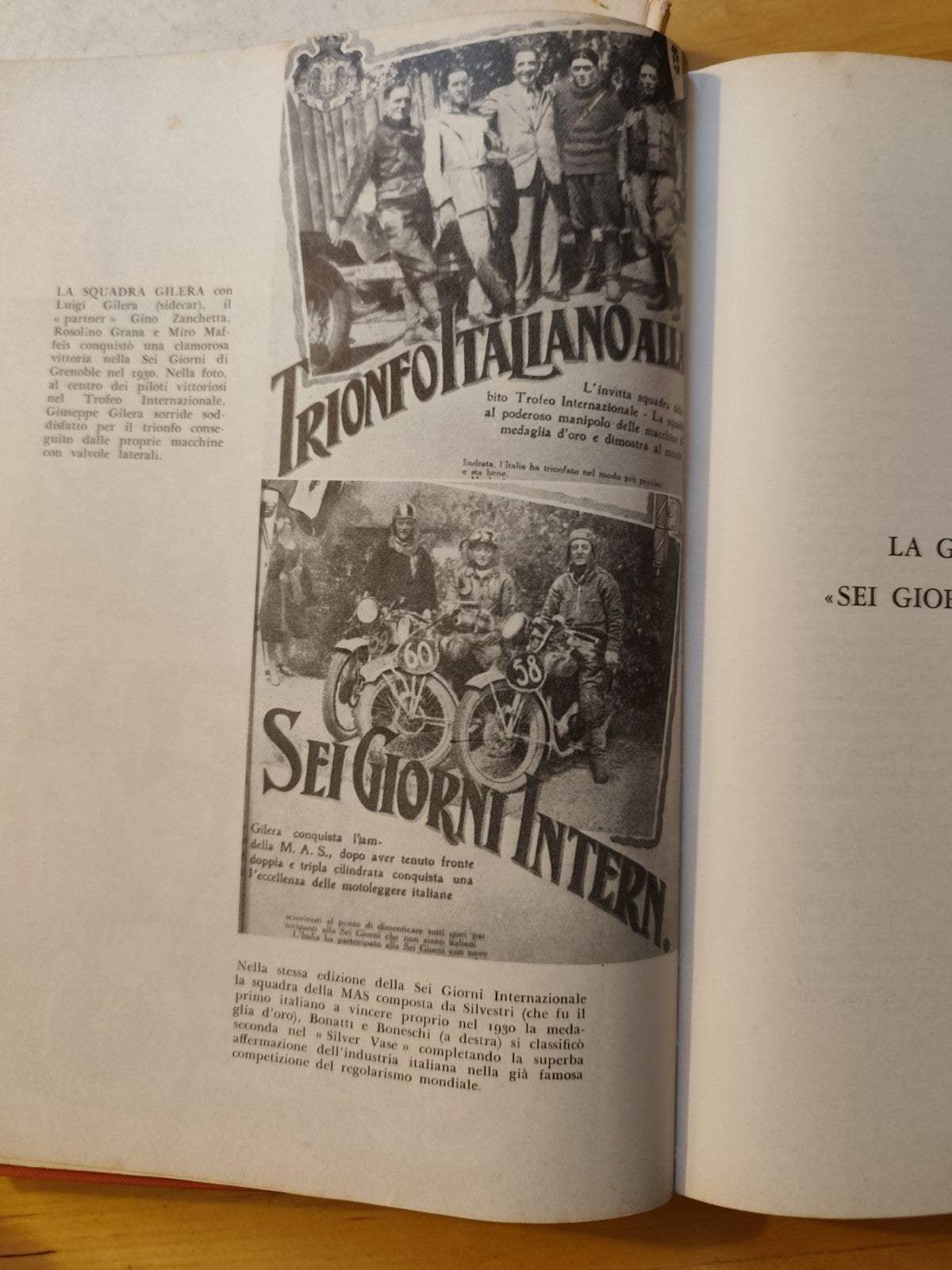 Storia illustrata del motociclismo in Italia - Federazione Motociclistica 3 voll