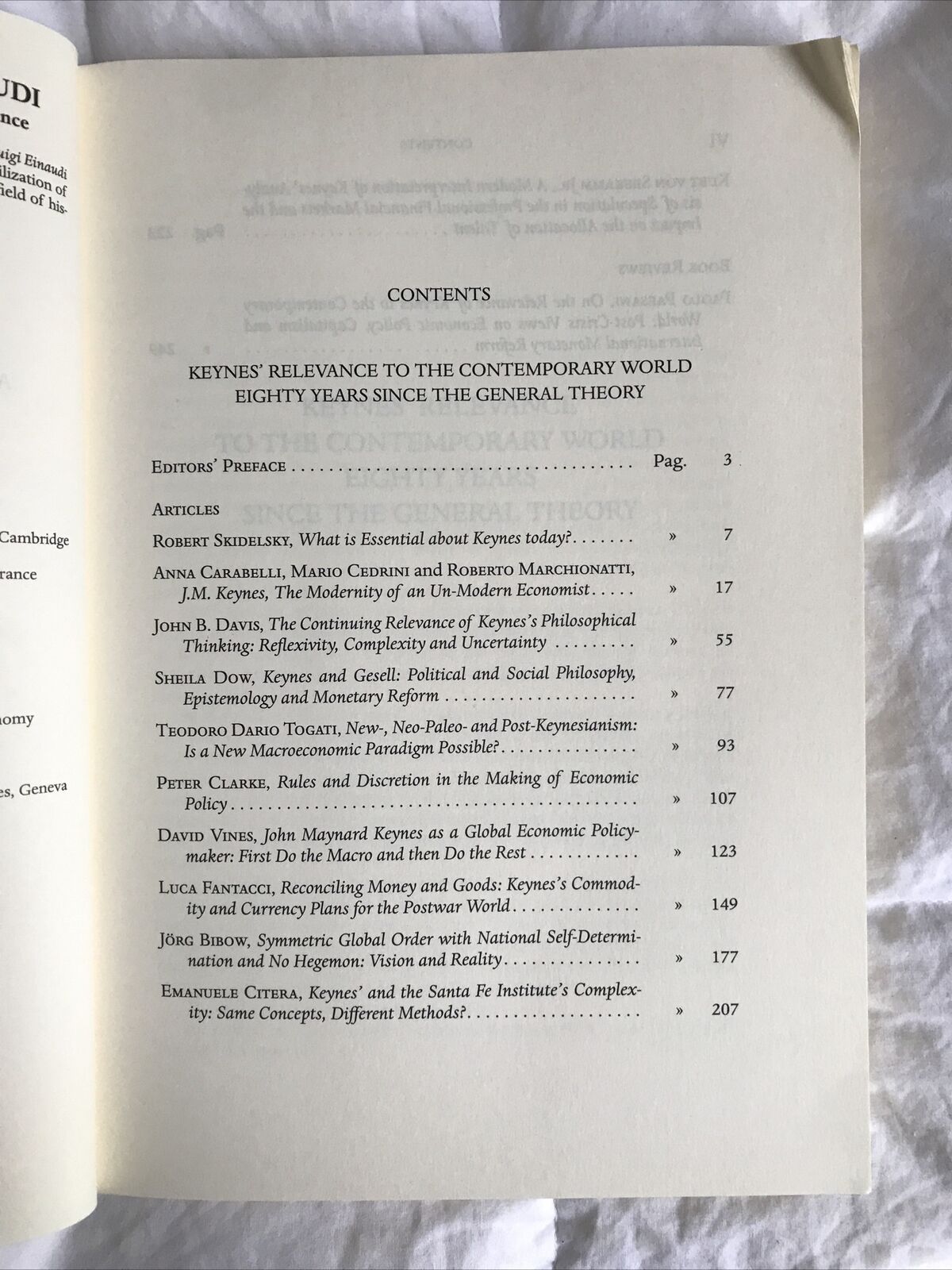 ANNALS OF THE FONDAZIONE LUIGI EINAUDI LI 1- 2017, Journal of economics history 