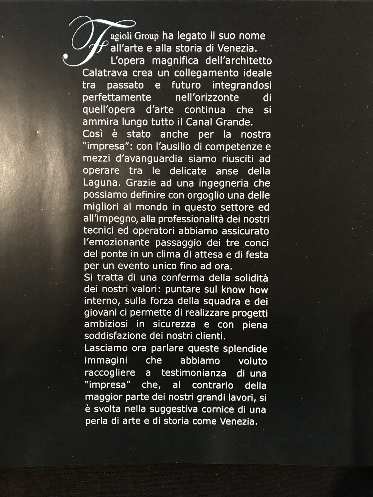 FAGIOLI FOR VENICE - Fagioli Group. architettura #