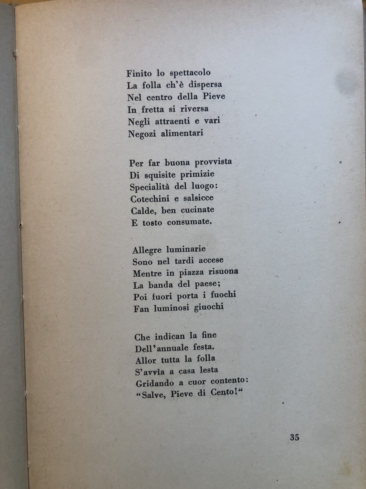 Folclore del basso bolognese - Silvio Veronesi. Giordano Prolo 1942