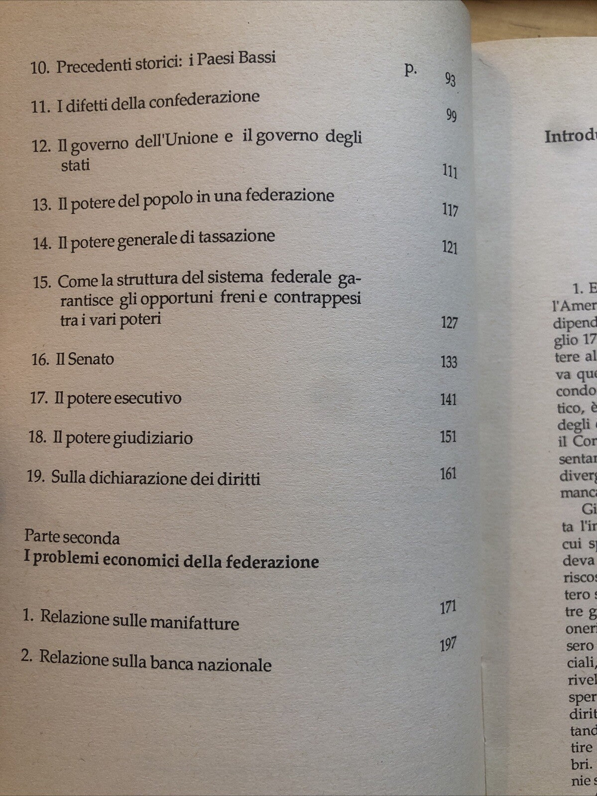 Lo Stato federale - Alexander Hamilton, Il Mulino 1987