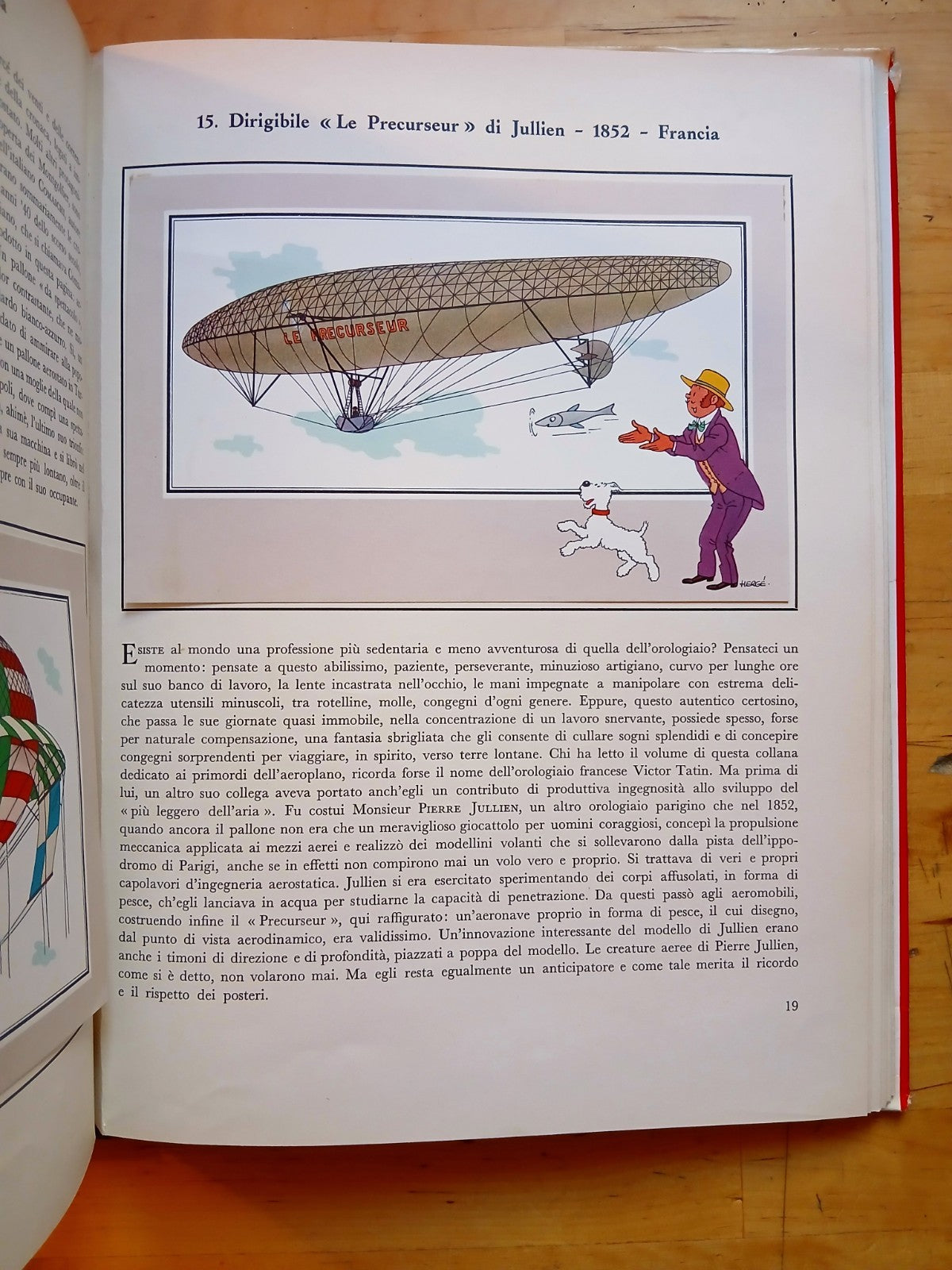 Palloni e dirigibili dalle origini ai giorni nostri - Hergé - Gandus ed. 1967