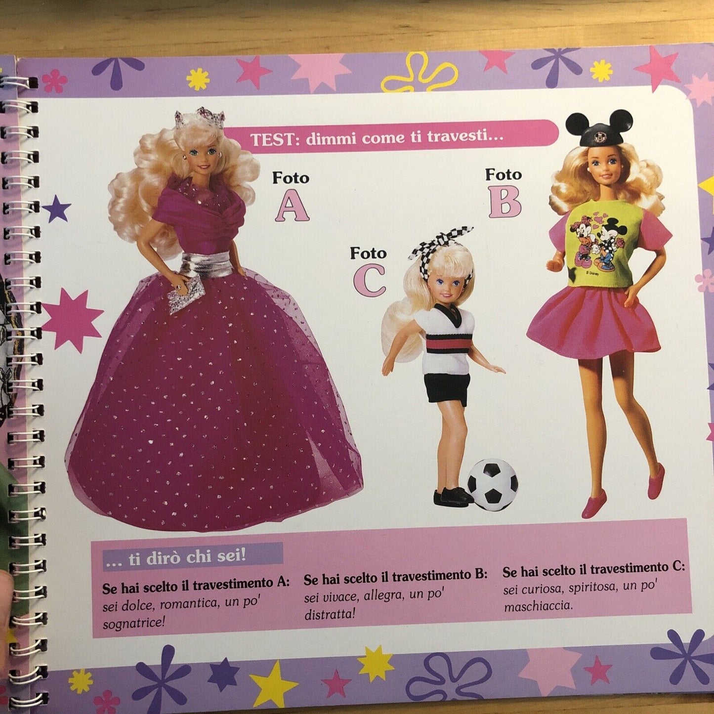 BARBIE - attimi indimenticabili, L'album portafoto di Barbie 1994 Mattel, Panini