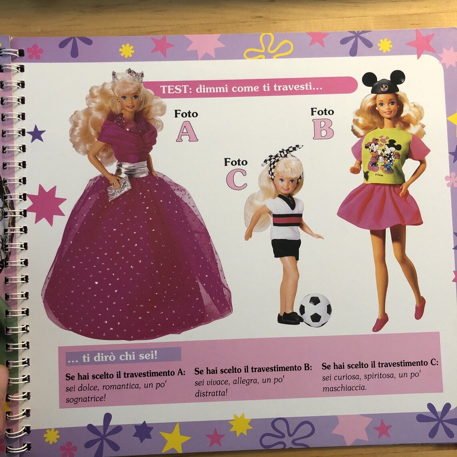 BARBIE - attimi indimenticabili, L'album portafoto di Barbie 1994 Mattel, Panini