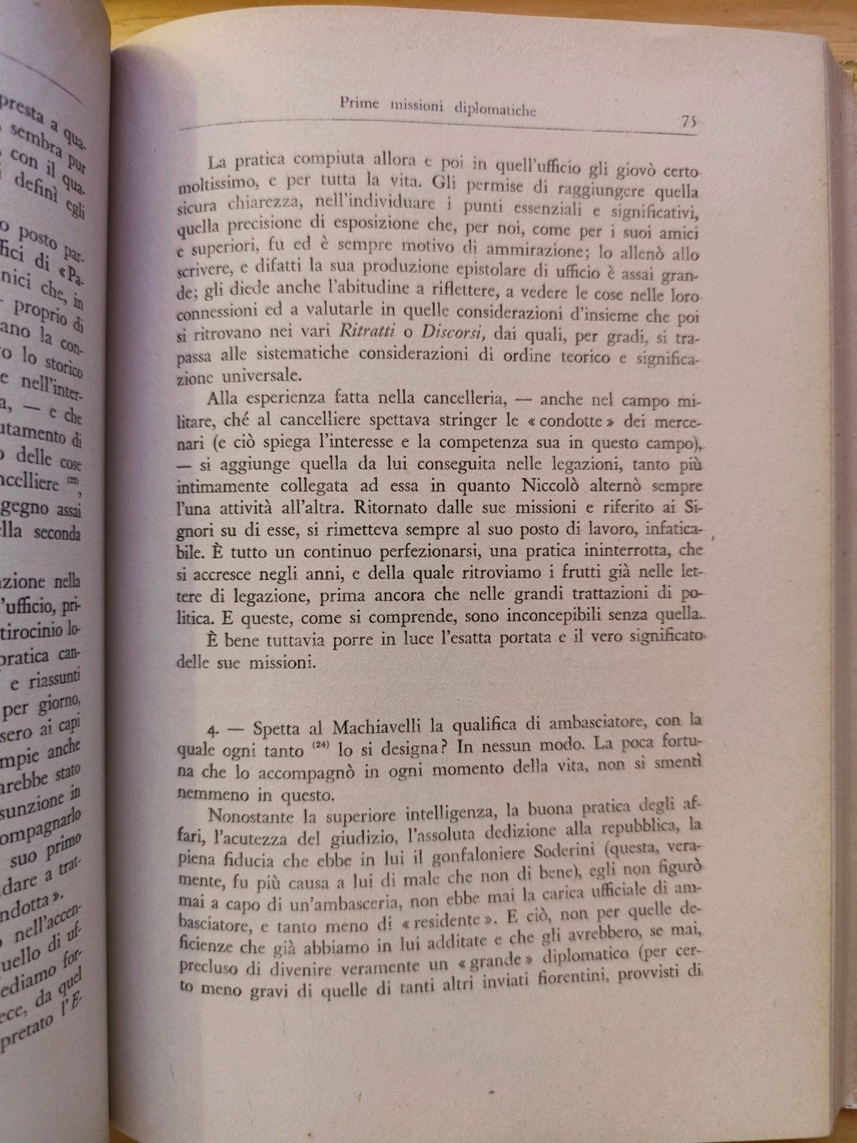 Niccolò Macchiavelli diplomatico, l'arte della diplomazia. . E. Dupré Theseider