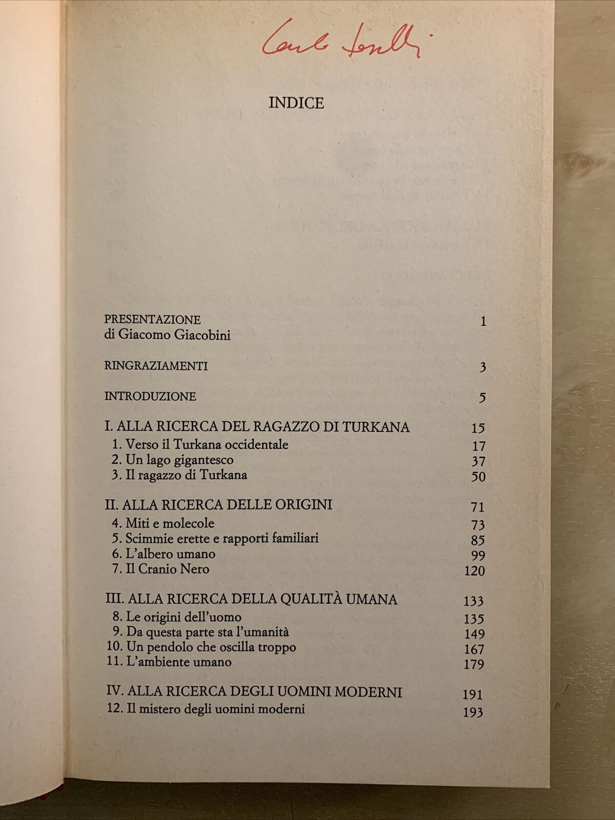 LE ORIGINI DELL'UOMO - Richard Leakey & Roger Lewin, Bompiani 1993