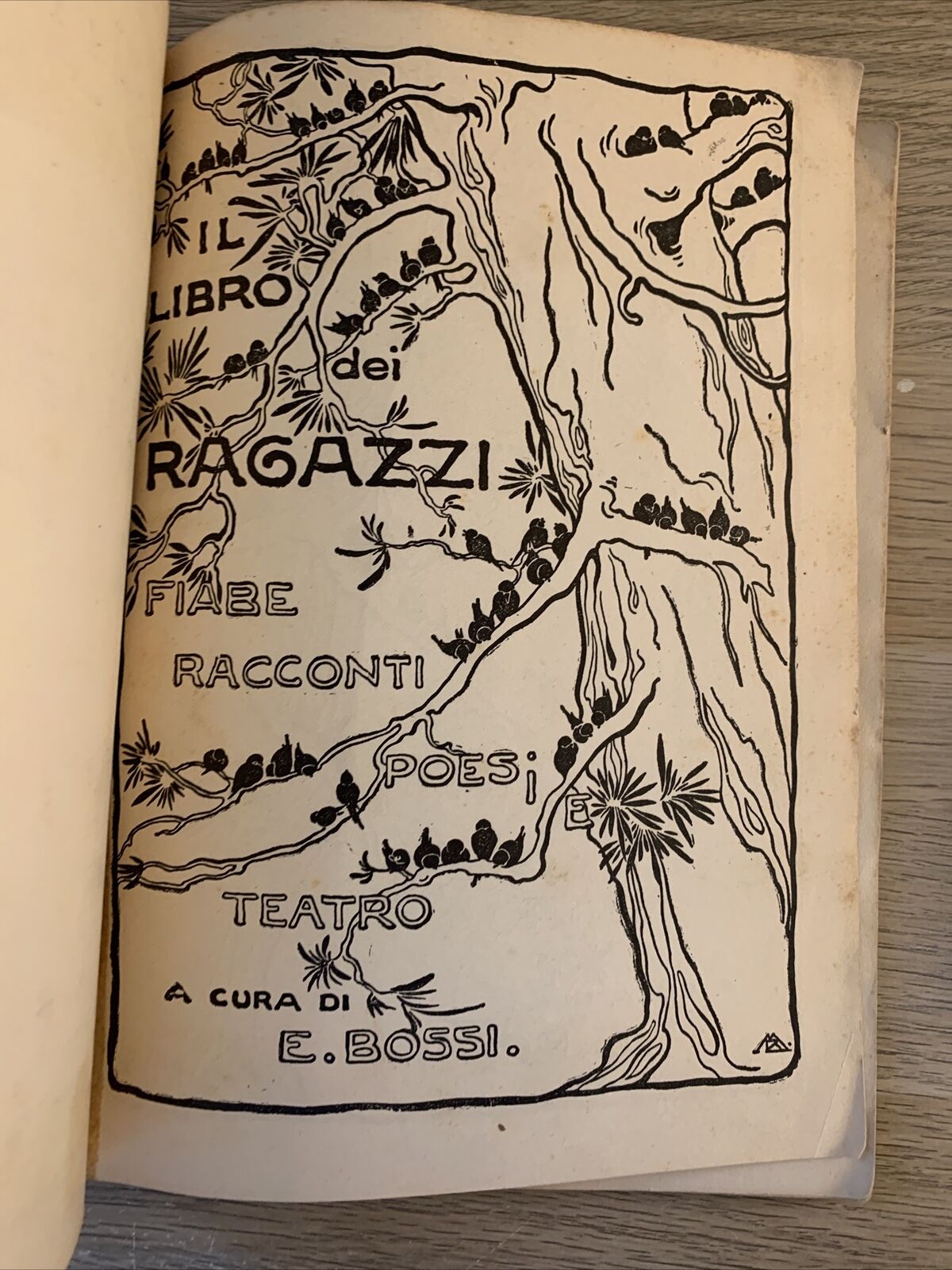 La ninfa del Fonte. C. A. Musäus. La nuova Italia editrice 1929. L. Colosi ill.