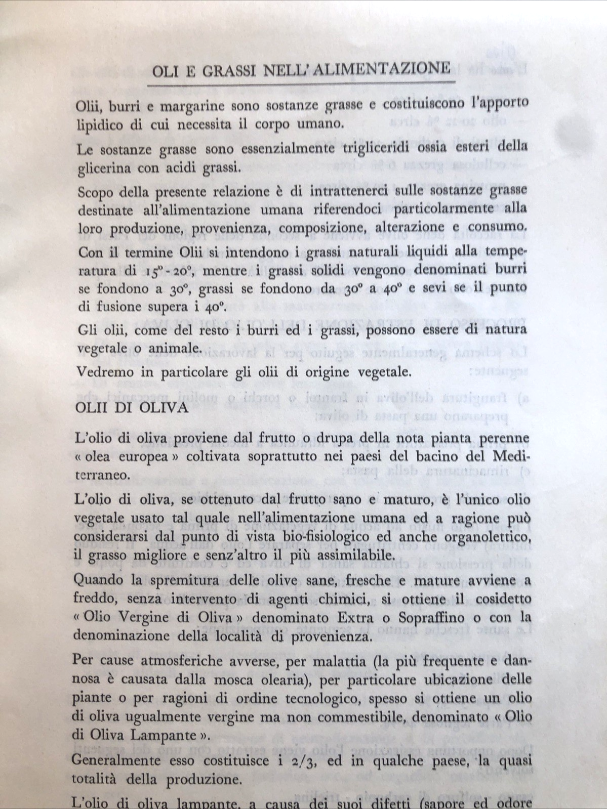 Olii e grassi alimentari con particolare riguardo all'olio di oliva, flli Berio