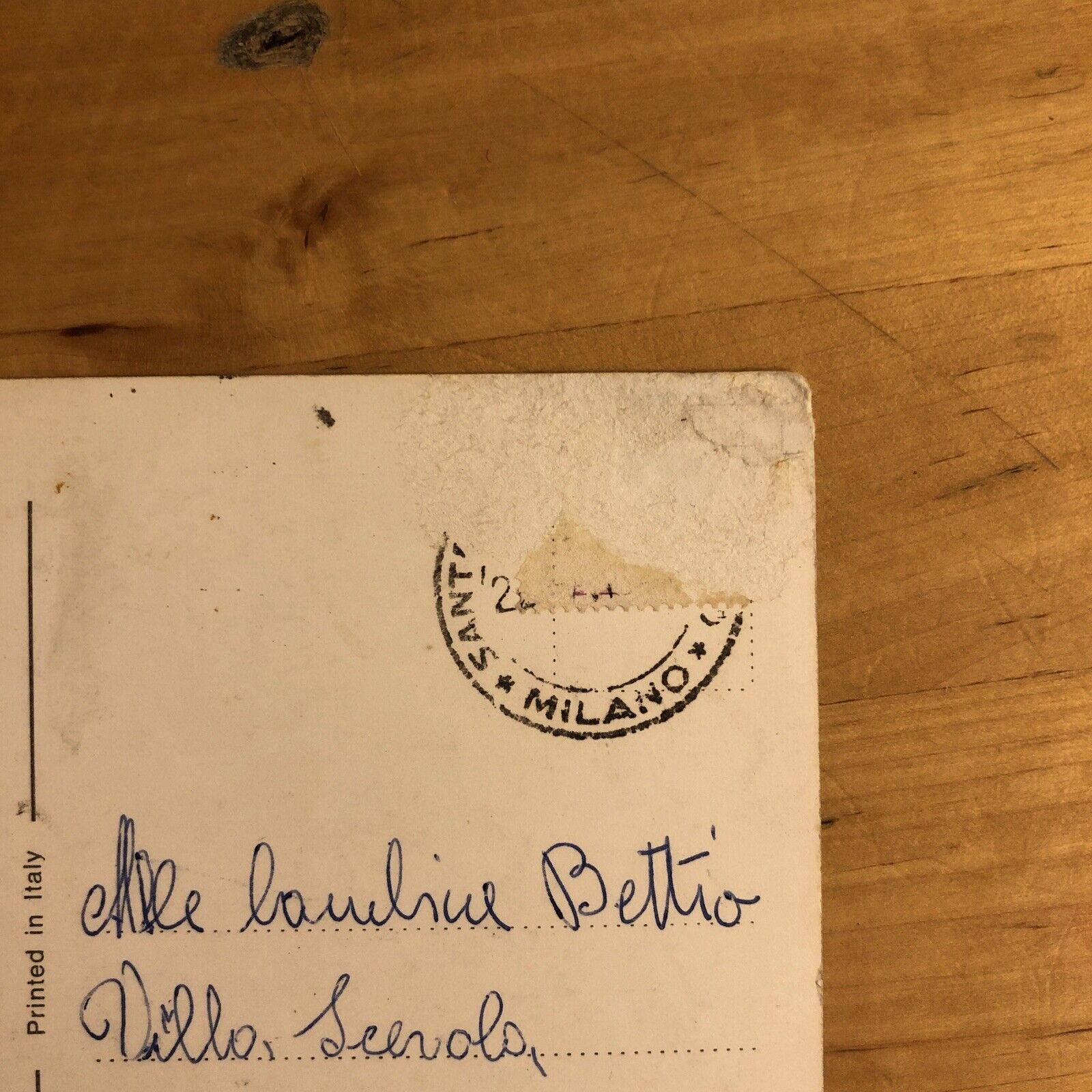 Cartolina MILANO - CHIESA DI SANTA MARIA DELLE GRAZIE  viaggiata