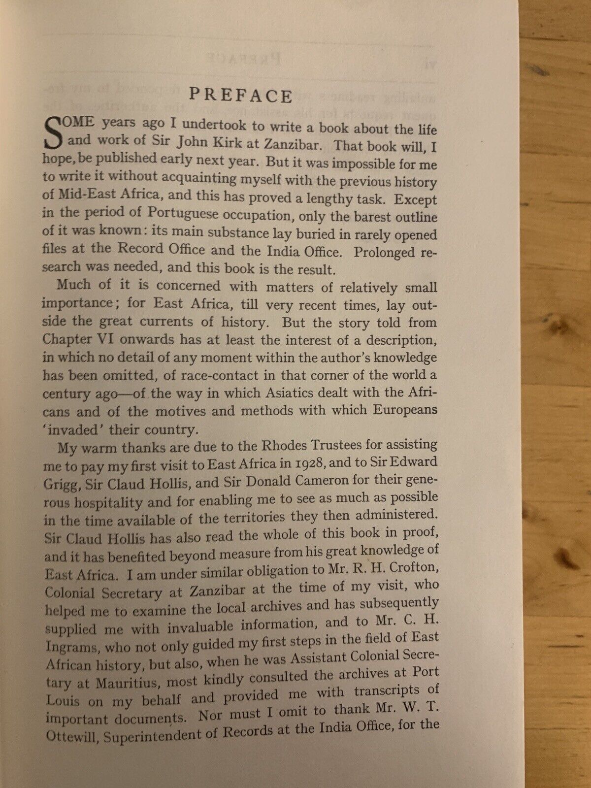 EAST AFRICA AND ITS INVADERS FROM THE EARLIEST TIMES TO THE DEATH OF SEYYID SAID