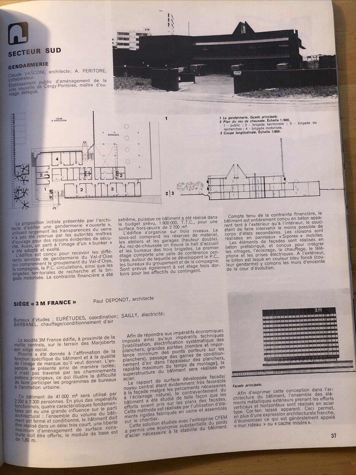 Techniques & Architecture - Villes Nouvelles Région Parisienne n. 301 - 1974